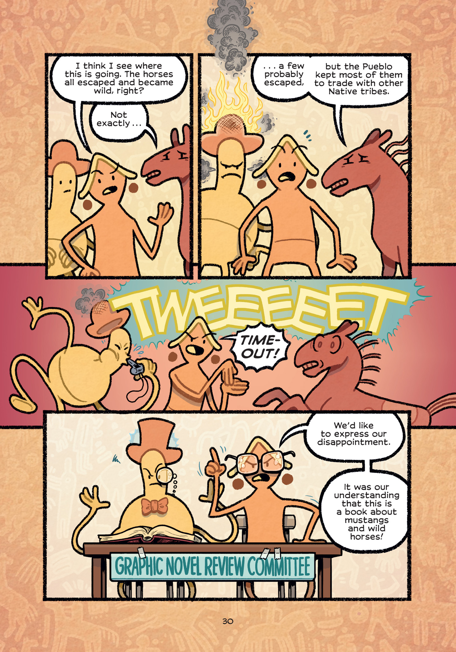 Read online History Comics comic -  Issue # The Wild Mustang - Horses of the American West - 35