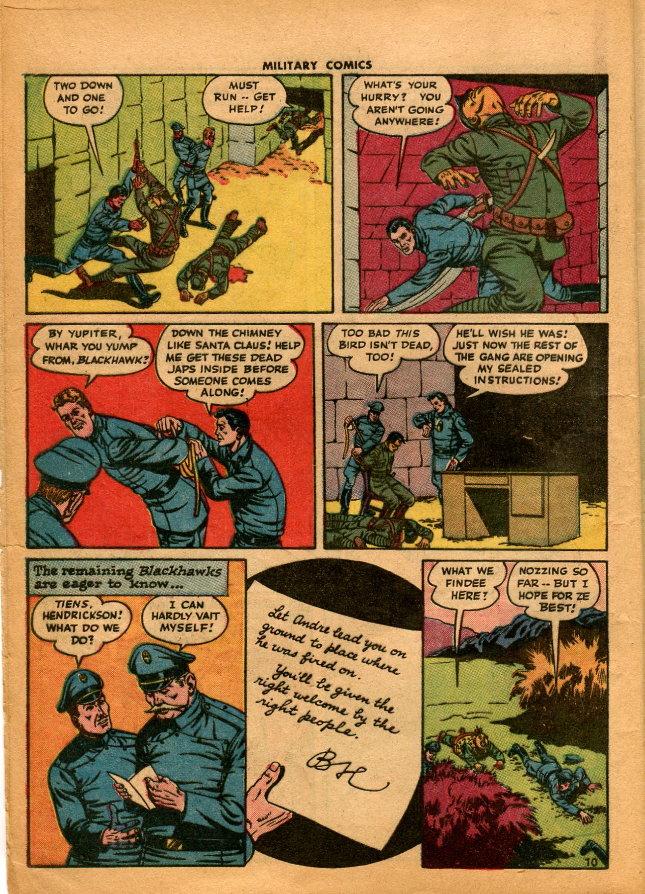 Read online Military Comics comic -  Issue #41 - 12