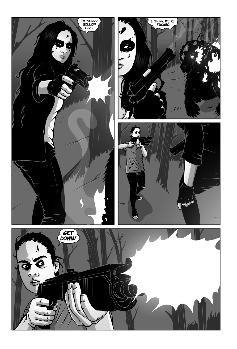 Read online Hollow Girl comic -  Issue #8 - 48