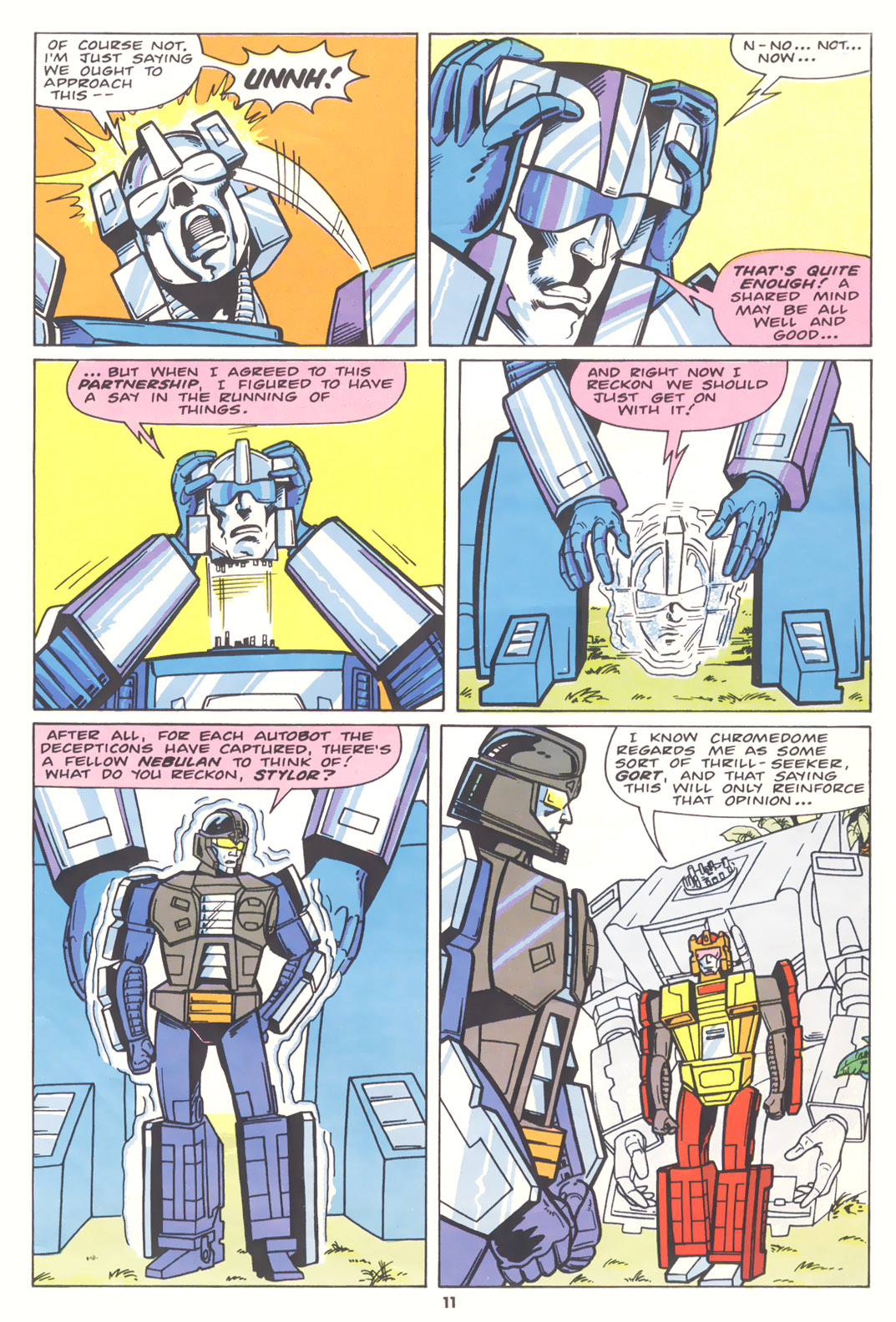 Read online The Transformers (UK) comic -  Issue #130 - 10
