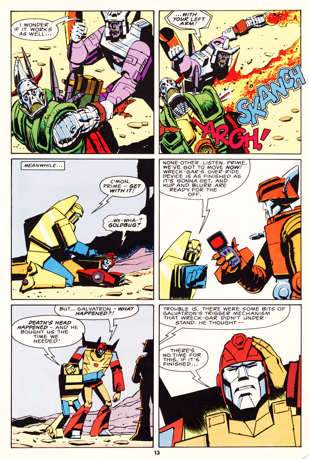 Read online The Transformers (UK) comic -  Issue #120 - 12