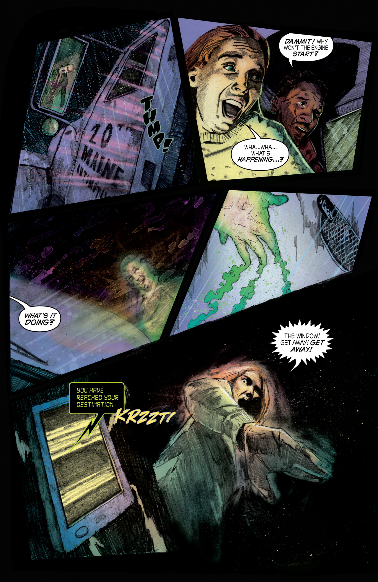 Read online John Carpenter's Night Terrors comic -  Issue # The Coffin Road - 25