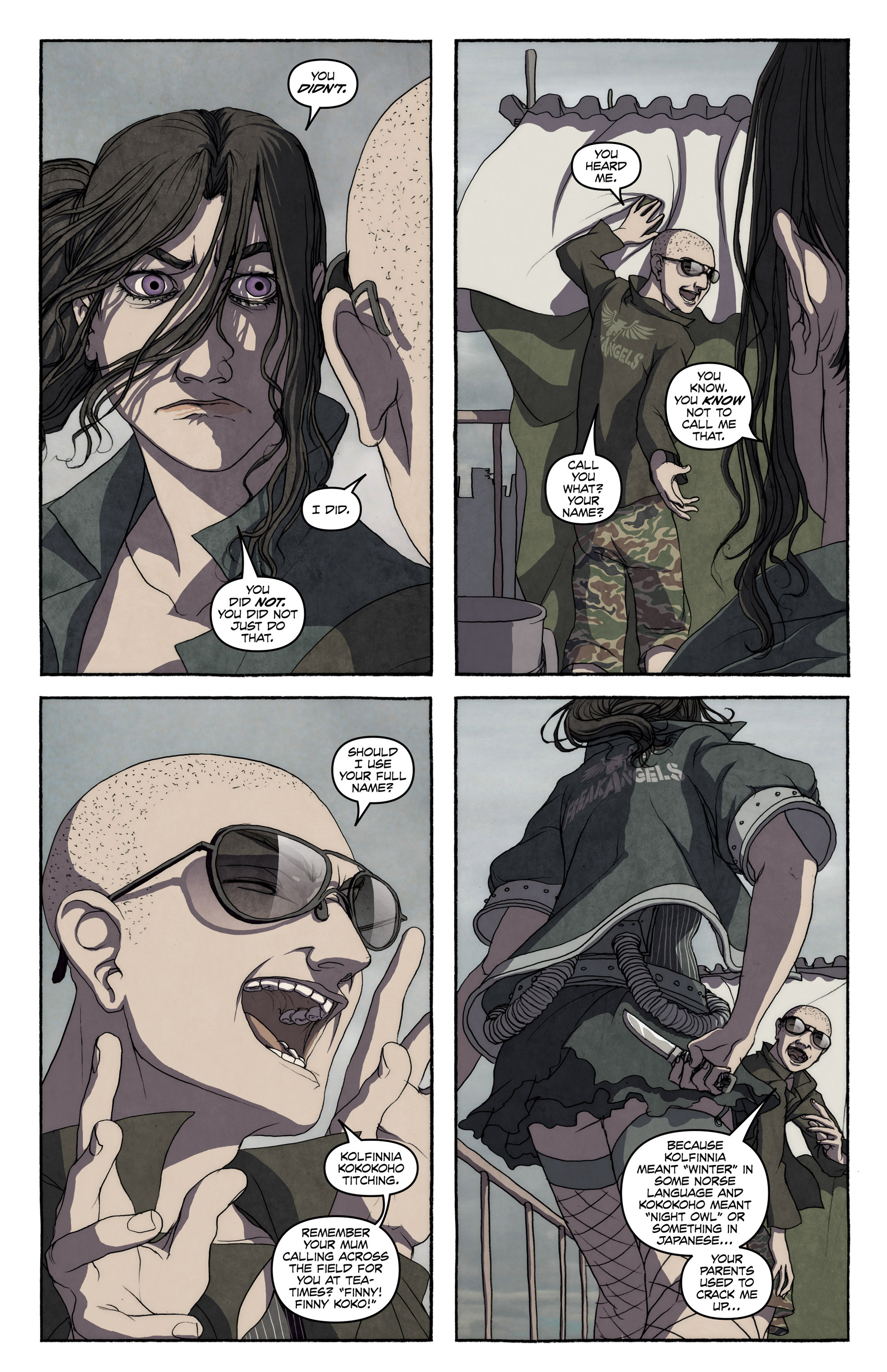 Read online FreakAngels comic -  Issue #1 - 102