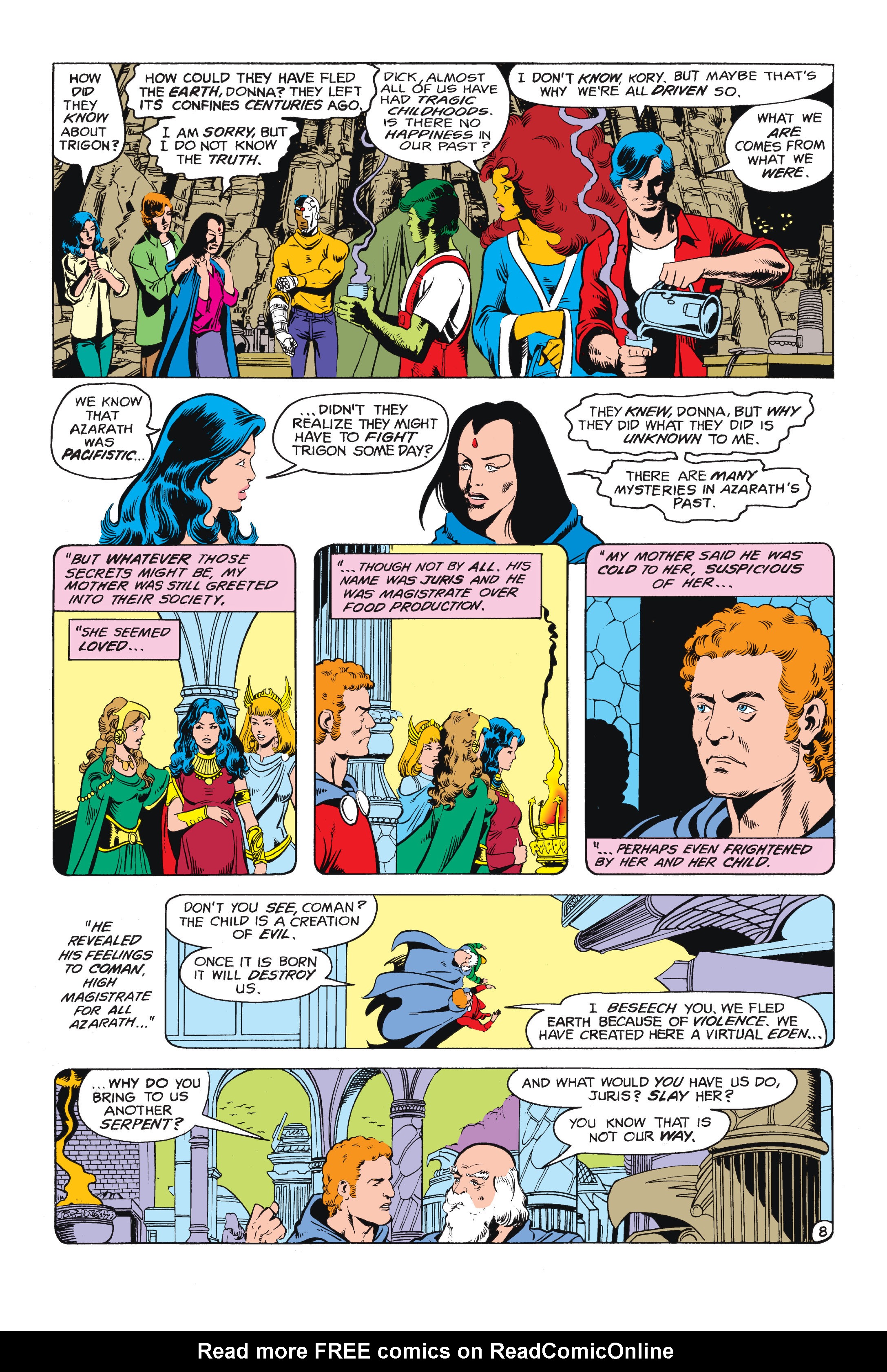 Read online Tales of the New Teen Titans comic -  Issue #2 - 9