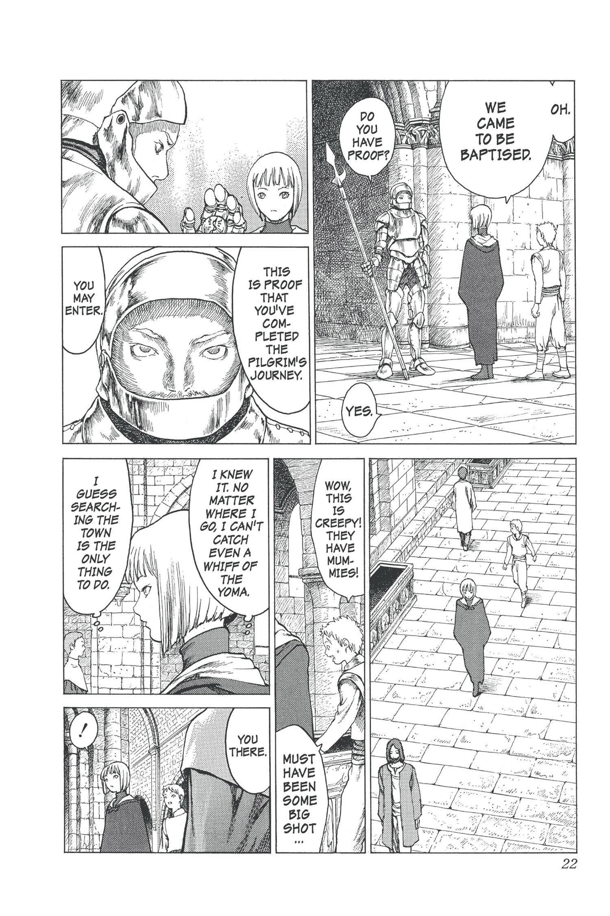 Read online Claymore comic -  Issue #2 - 21