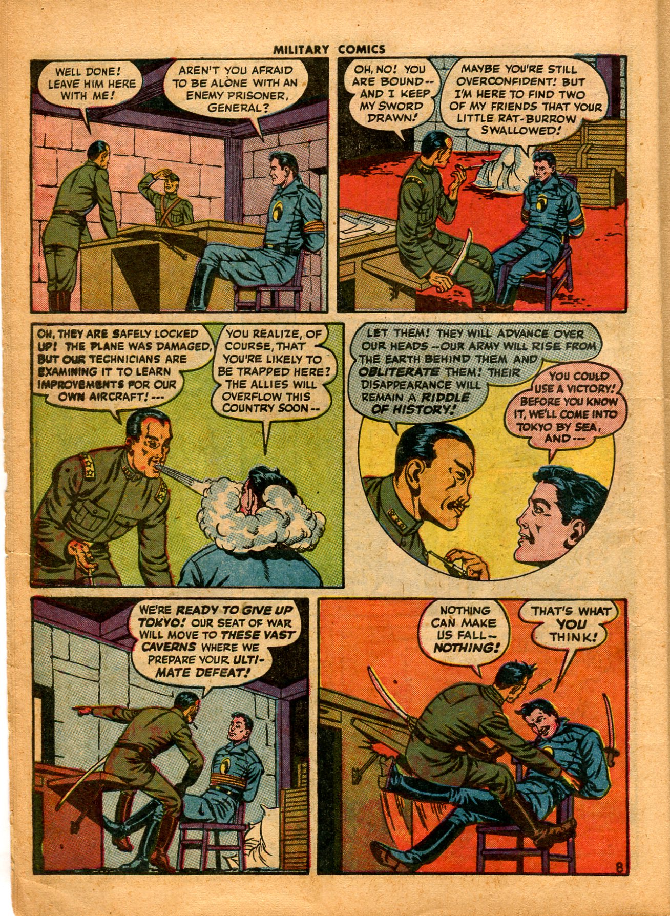 Read online Military Comics comic -  Issue #41 - 10