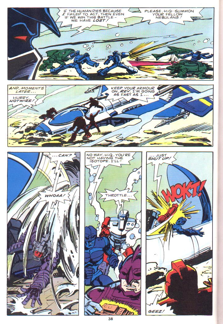Read online The Transformers Annual comic -  Issue #1989 - 36