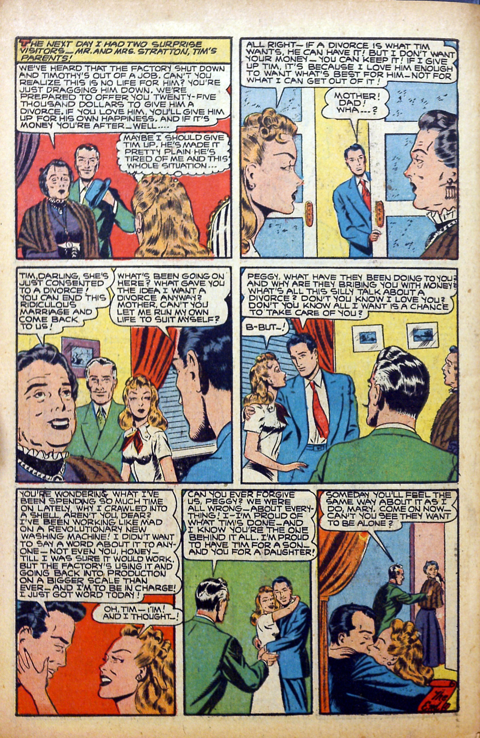 Read online Glamorous Romances comic -  Issue #70 - 34