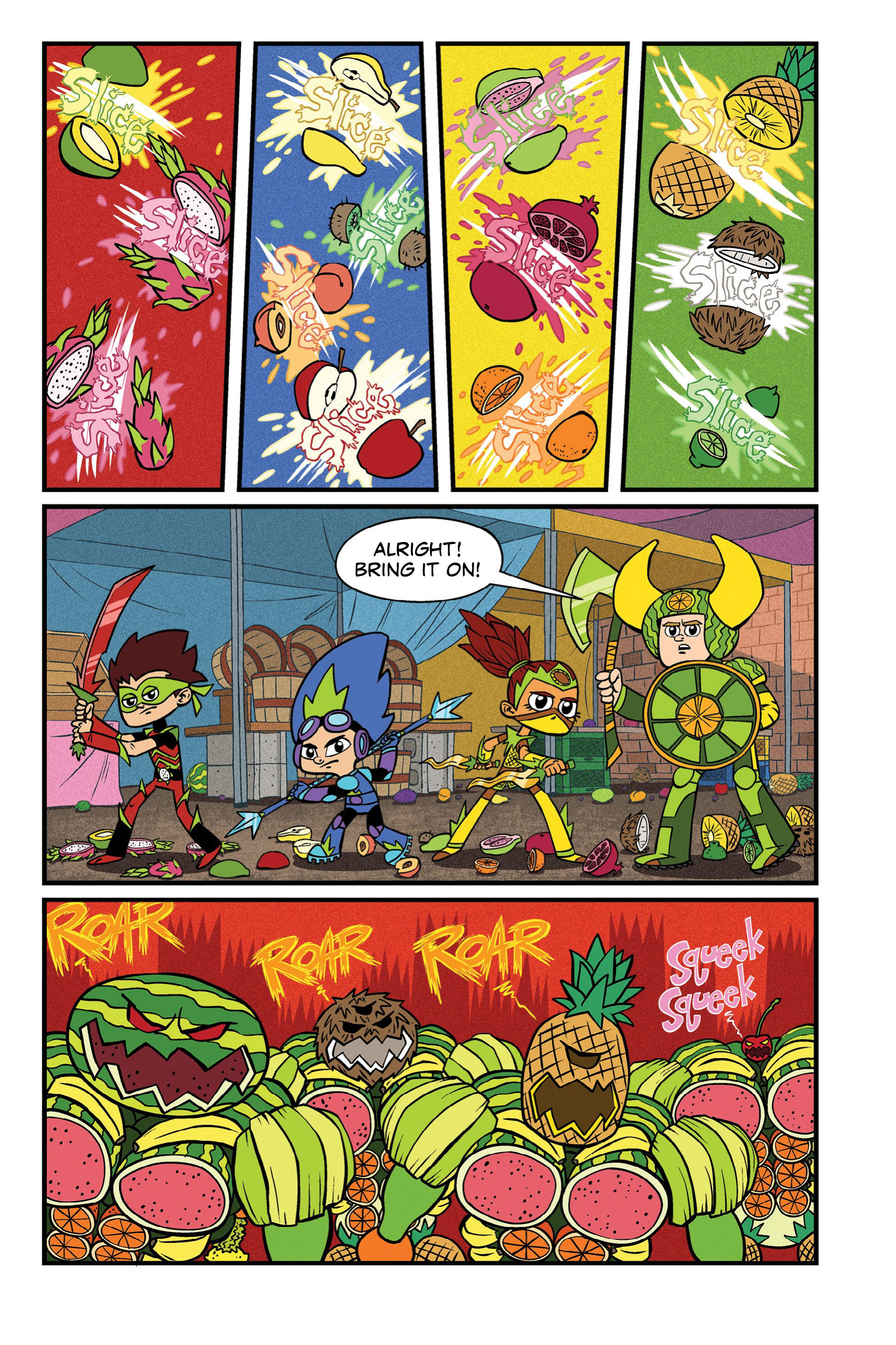 Read online Fruit Ninja: Frenzy Force comic -  Issue # TPB - 41