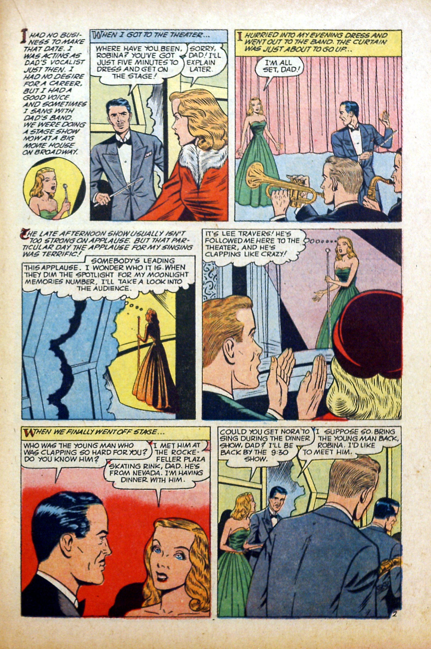 Read online Glamorous Romances comic -  Issue #85 - 19