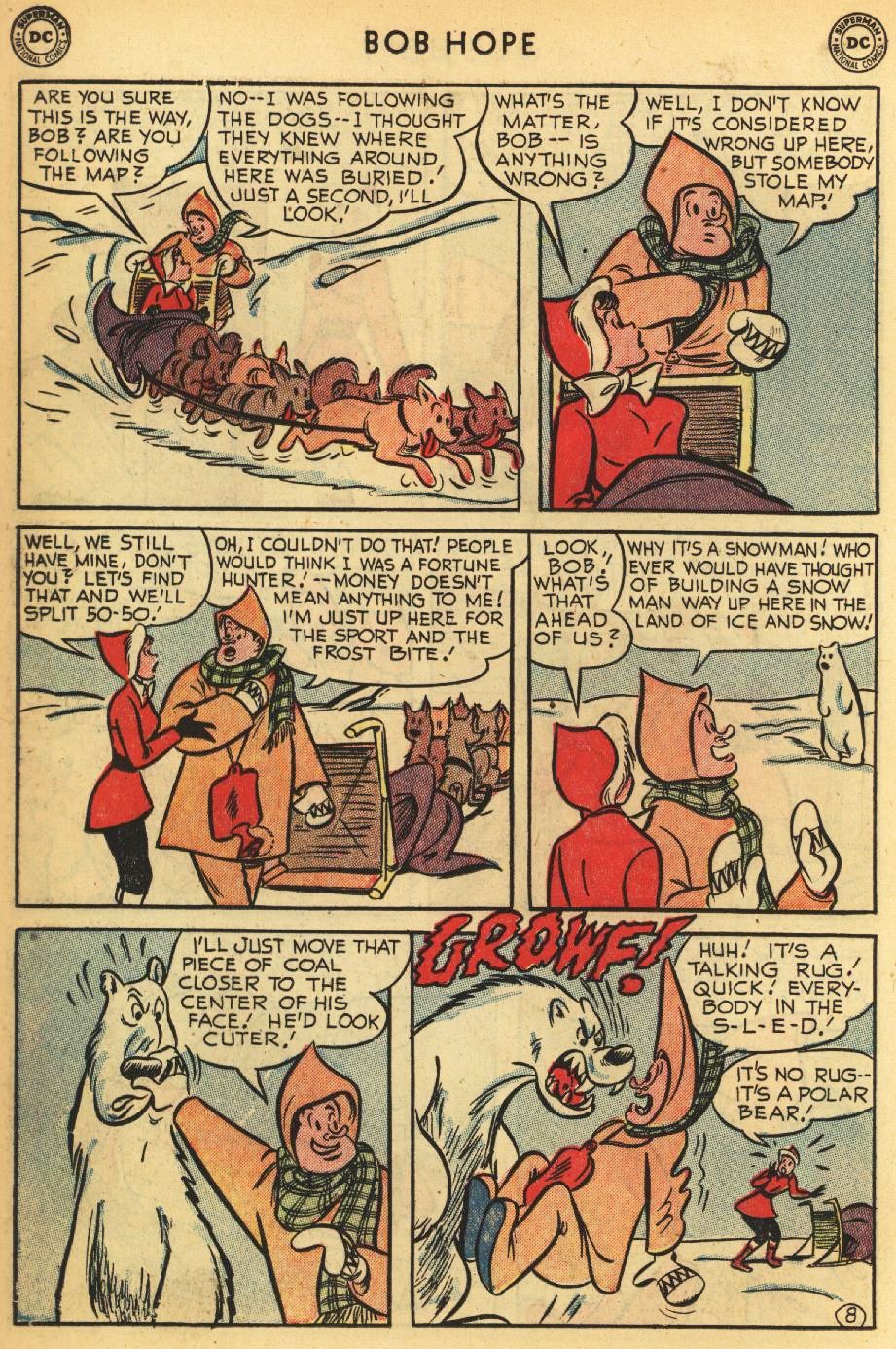 Read online The Adventures of Bob Hope comic -  Issue #17 - 20