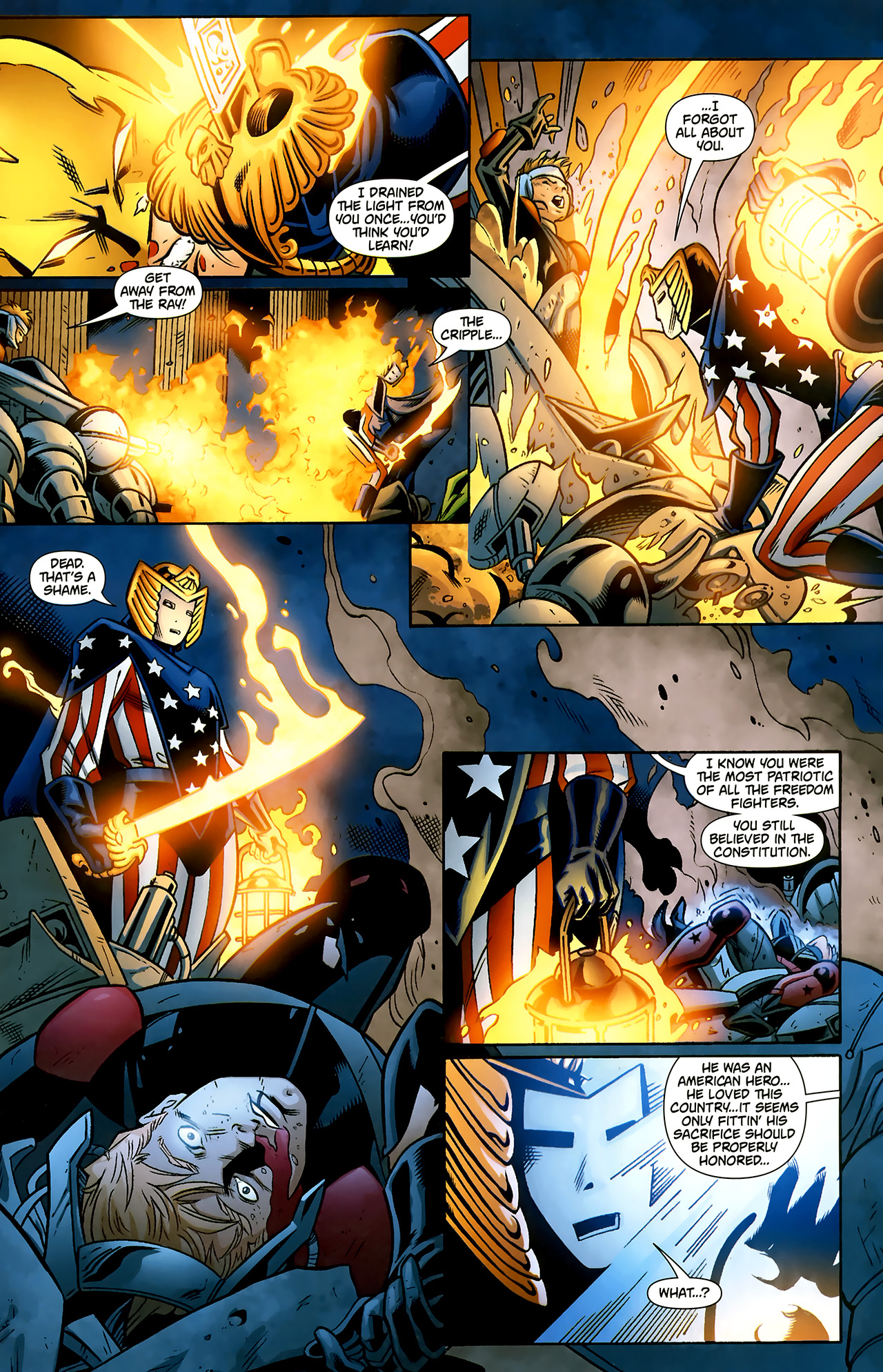 Read online Freedom Fighters (2010) comic -  Issue #7 - 20