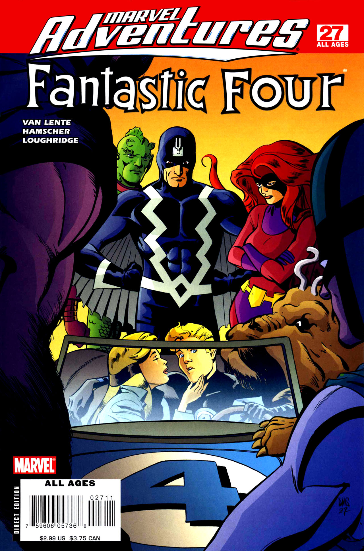 Read online Marvel Adventures Fantastic Four comic -  Issue #27 - 1