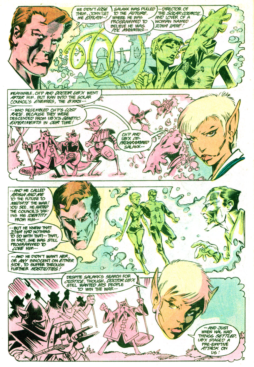 Read online The Green Lantern Corps comic -  Issue #216 - 3