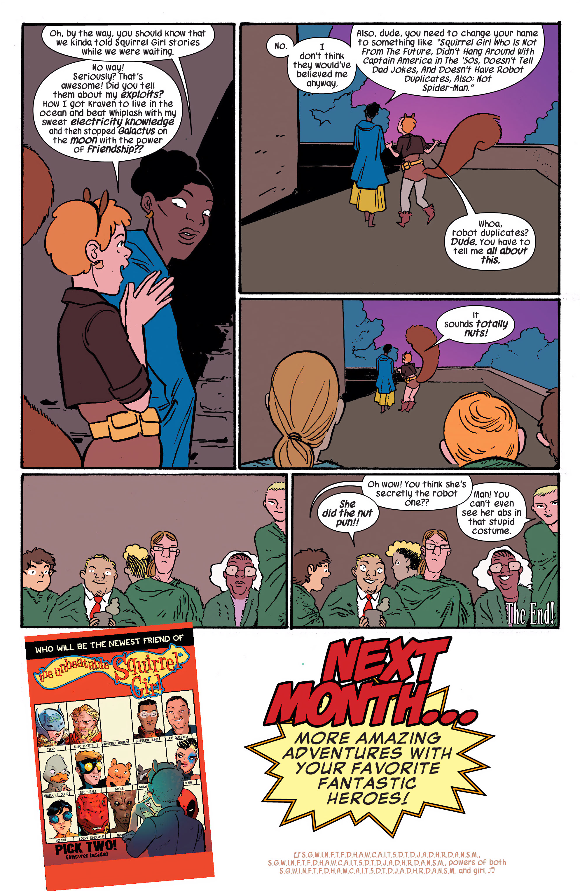 Read online The Unbeatable Squirrel Girl Omnibus comic -  Issue # TPB (Part 2) - 21