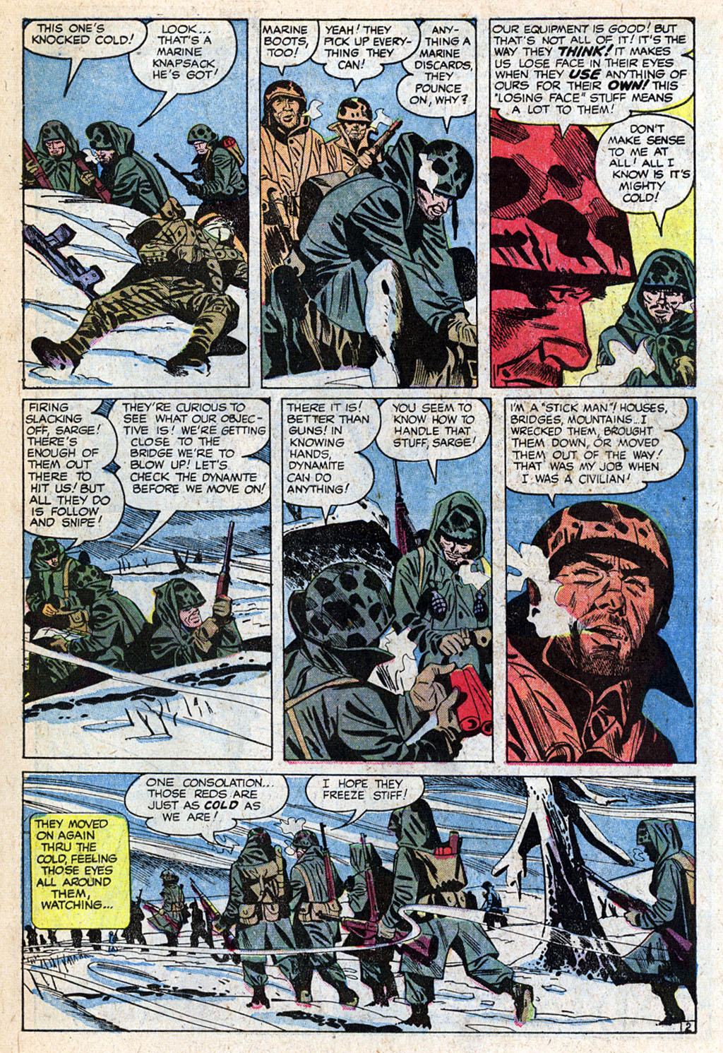 Read online Marines in Action comic -  Issue #8 - 11