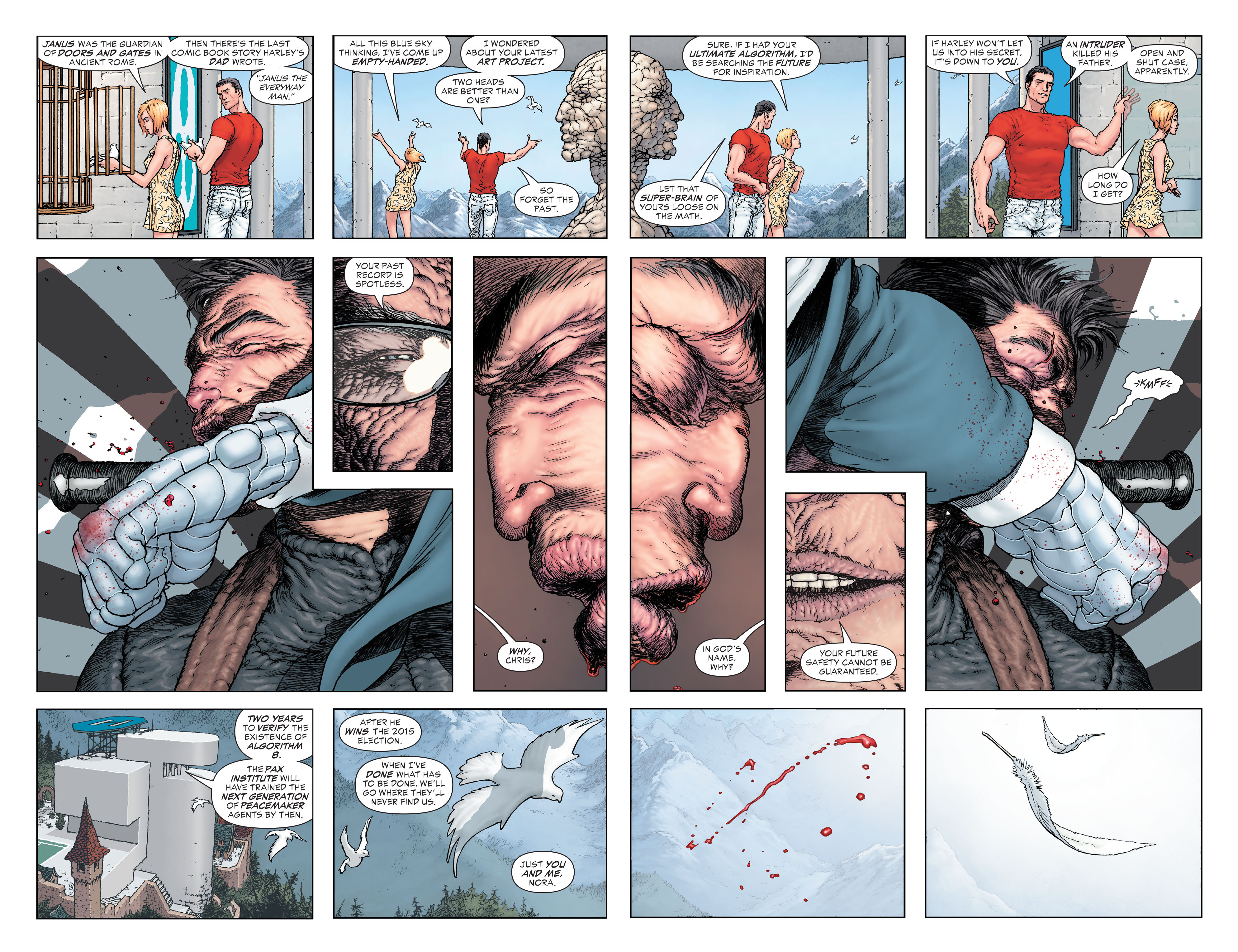 Read online The Multiversity: Pax Americana comic -  Issue # Full - 18