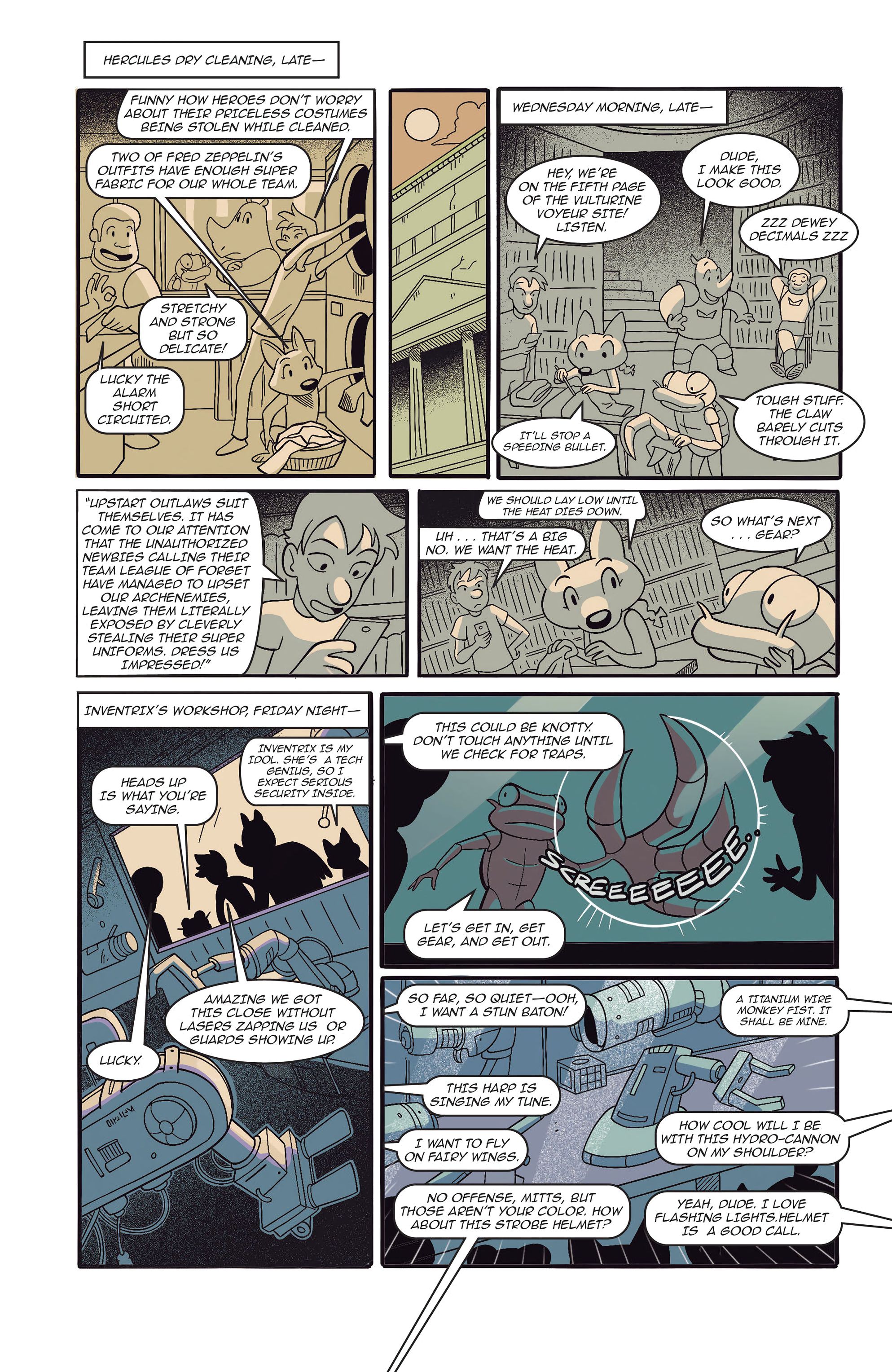 Read online The Legion of Forgettable Supervillians comic -  Issue # TPB - 51