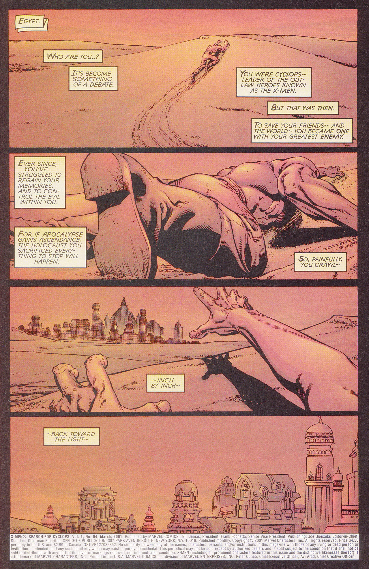 Read online X-Men: The Search for Cyclops comic -  Issue #4 - 2