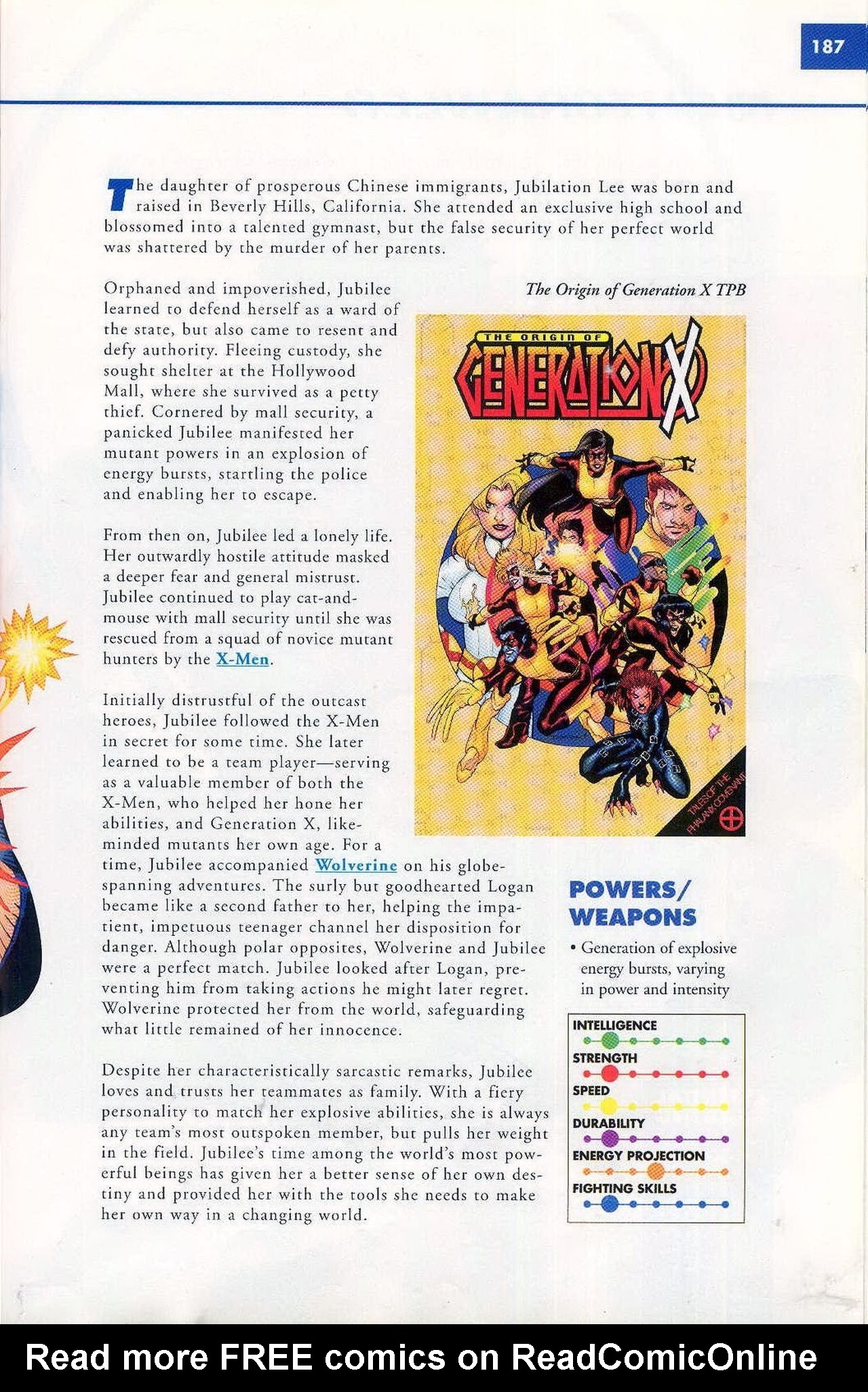 Read online Marvel Encyclopedia comic -  Issue # TPB 1 - 185