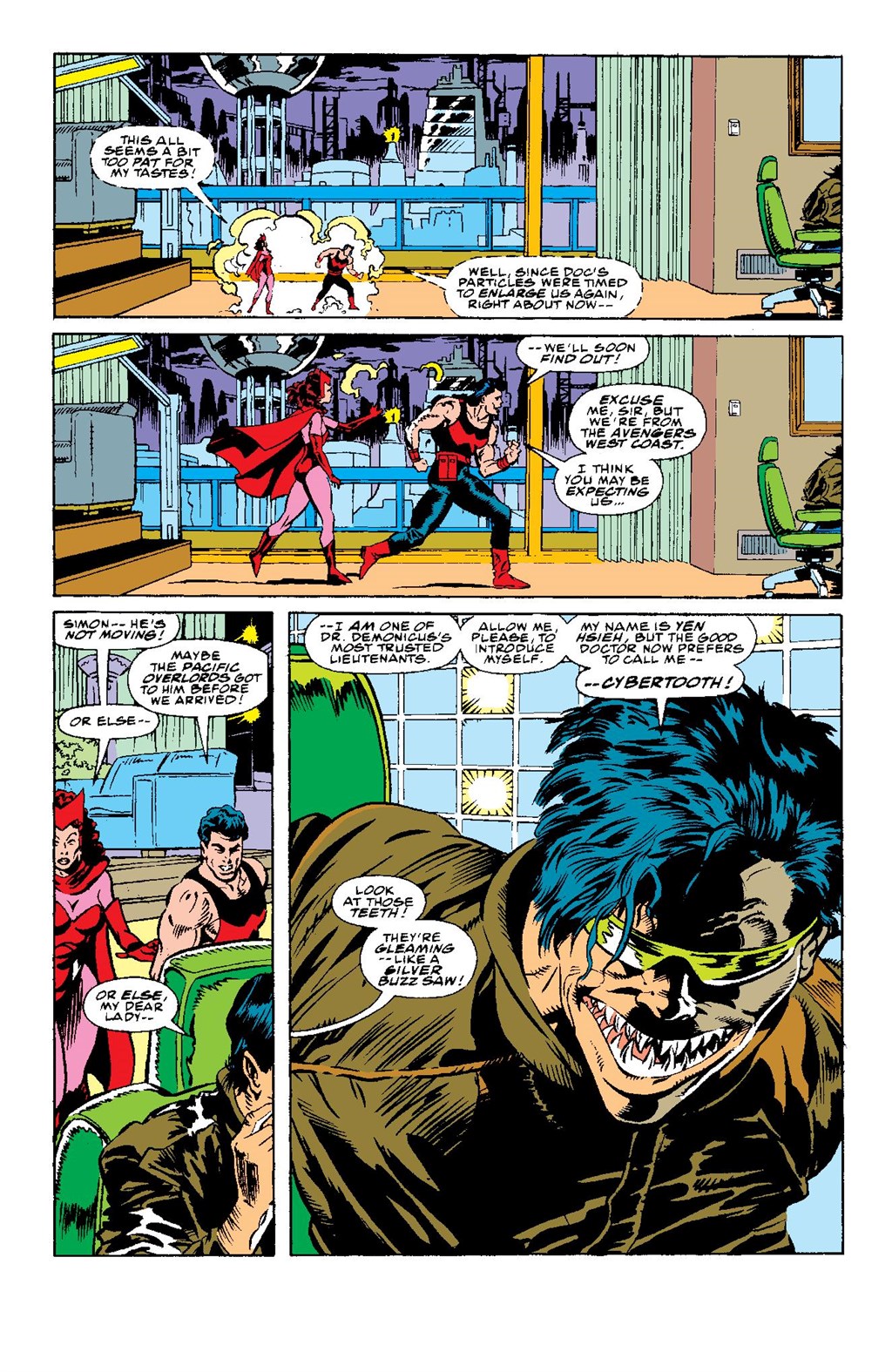 Read online Avengers West Coast Epic Collection: How The West Was Won comic -  Issue #Avengers West Coast Epic Collection California Screaming (Part 2) - 99