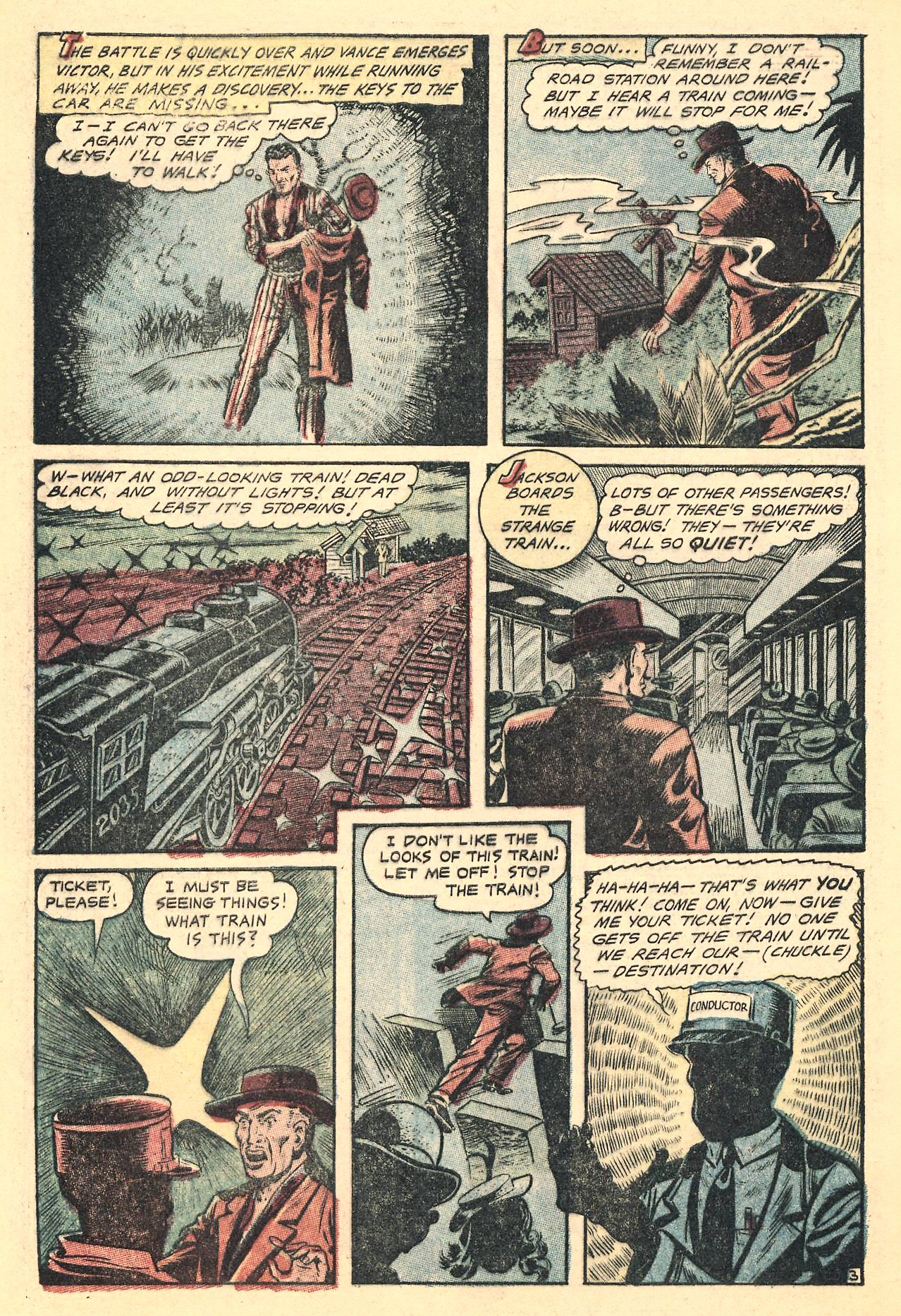 Read online Strange Journey comic -  Issue #1 - 5