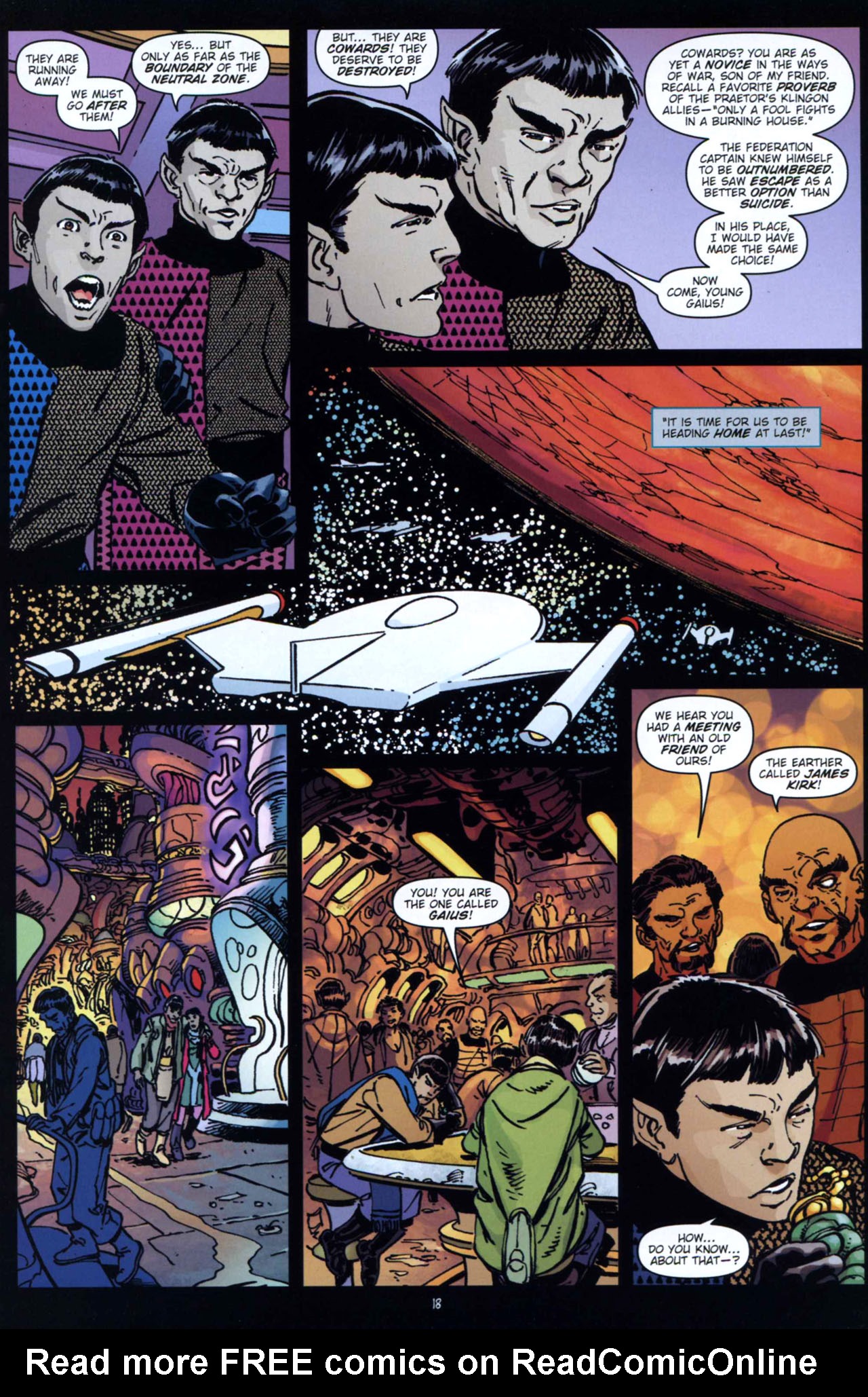 Read online Star Trek: Romulans - The Hollow Crown comic -  Issue #1 - 18