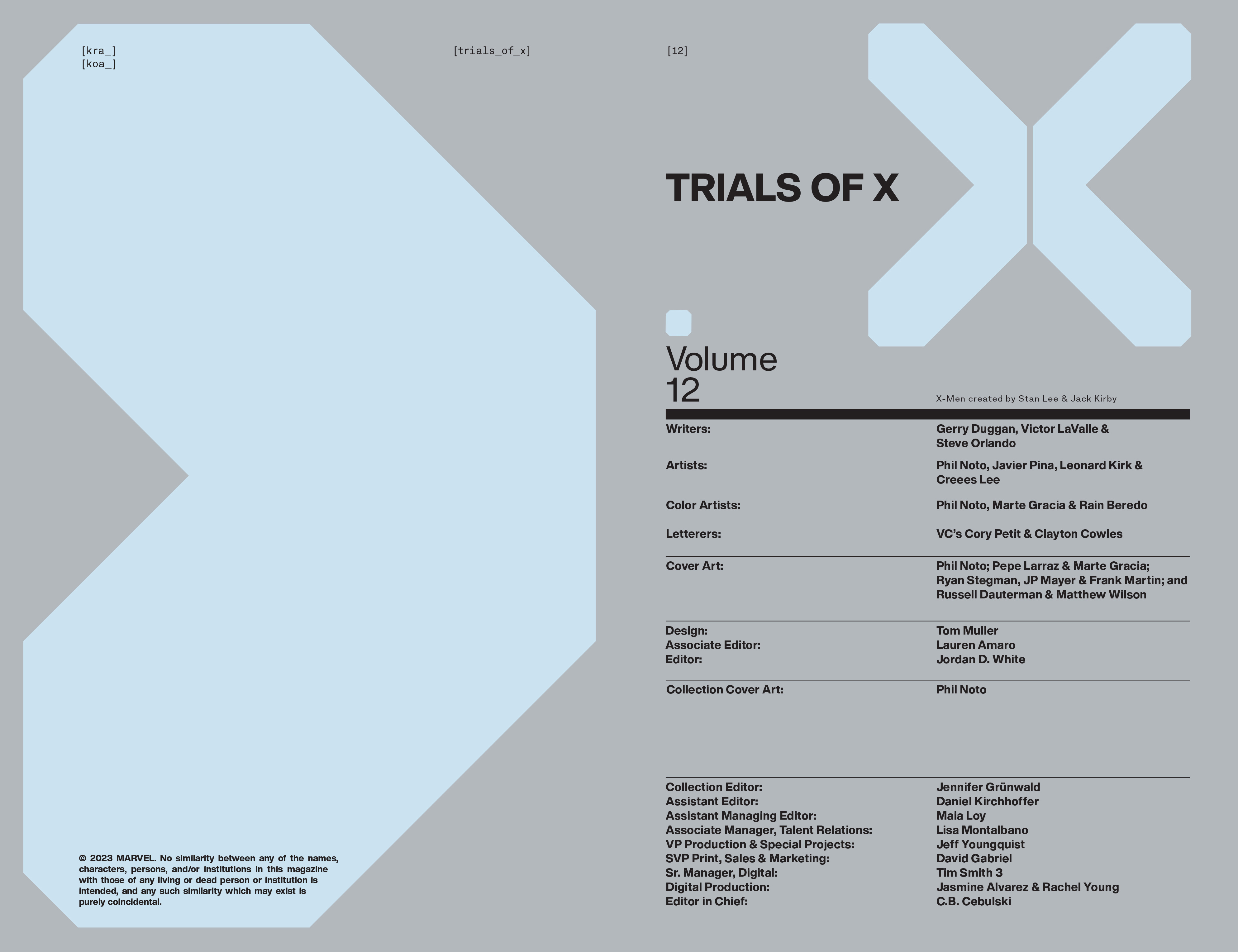 Read online Trials Of X comic -  Issue # TPB 12 - 3