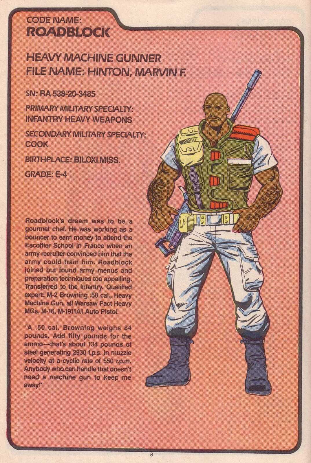 Read online The G.I. Joe Order of Battle comic -  Issue #2 - 10