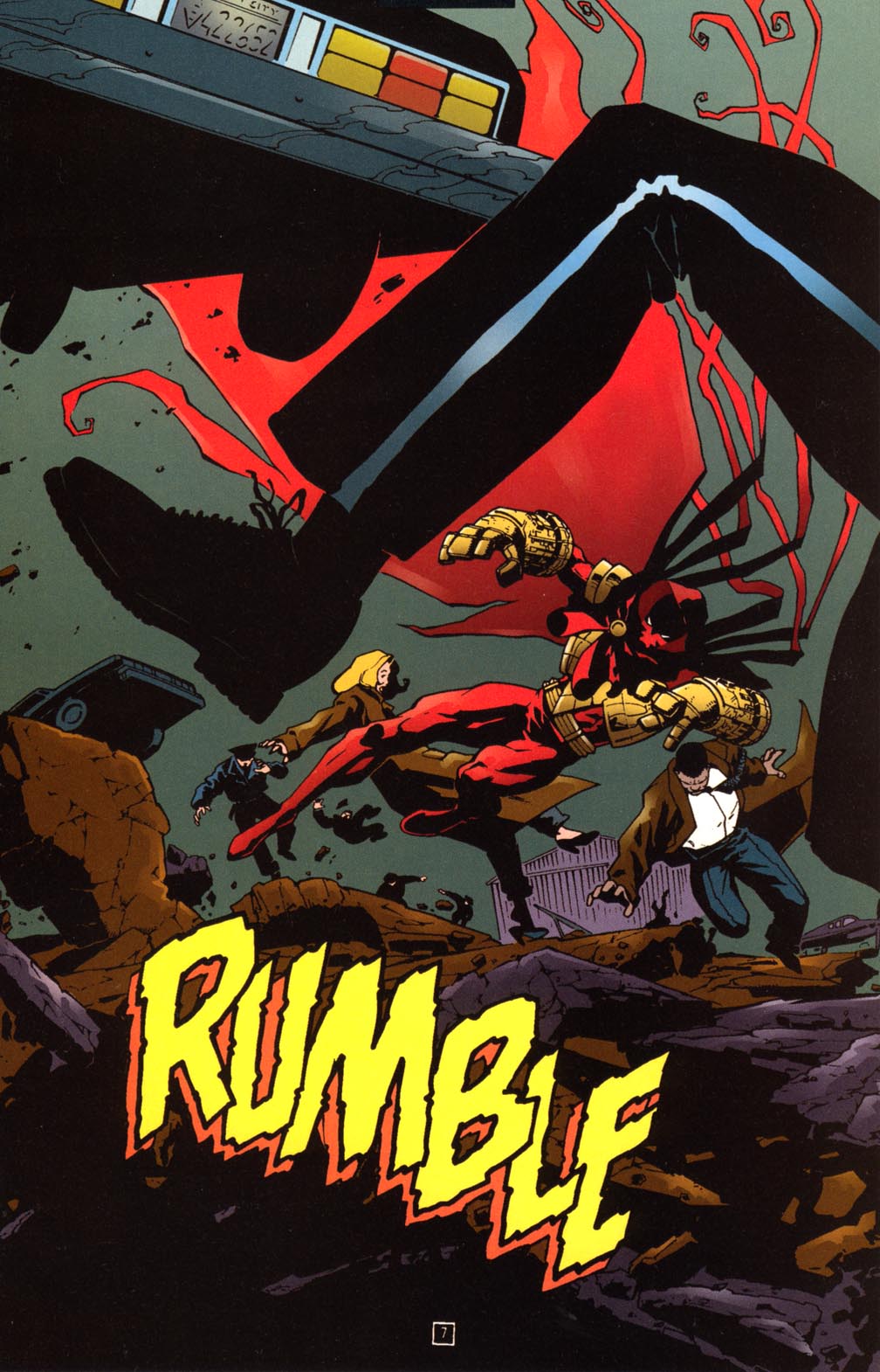 Read online Batman: Cataclysm comic -  Issue #5 - 8