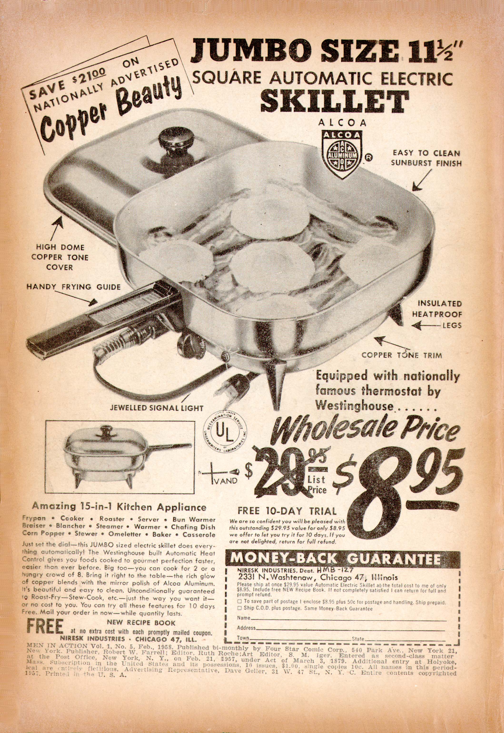 Read online Men in Action (1957) comic -  Issue #5 - 2