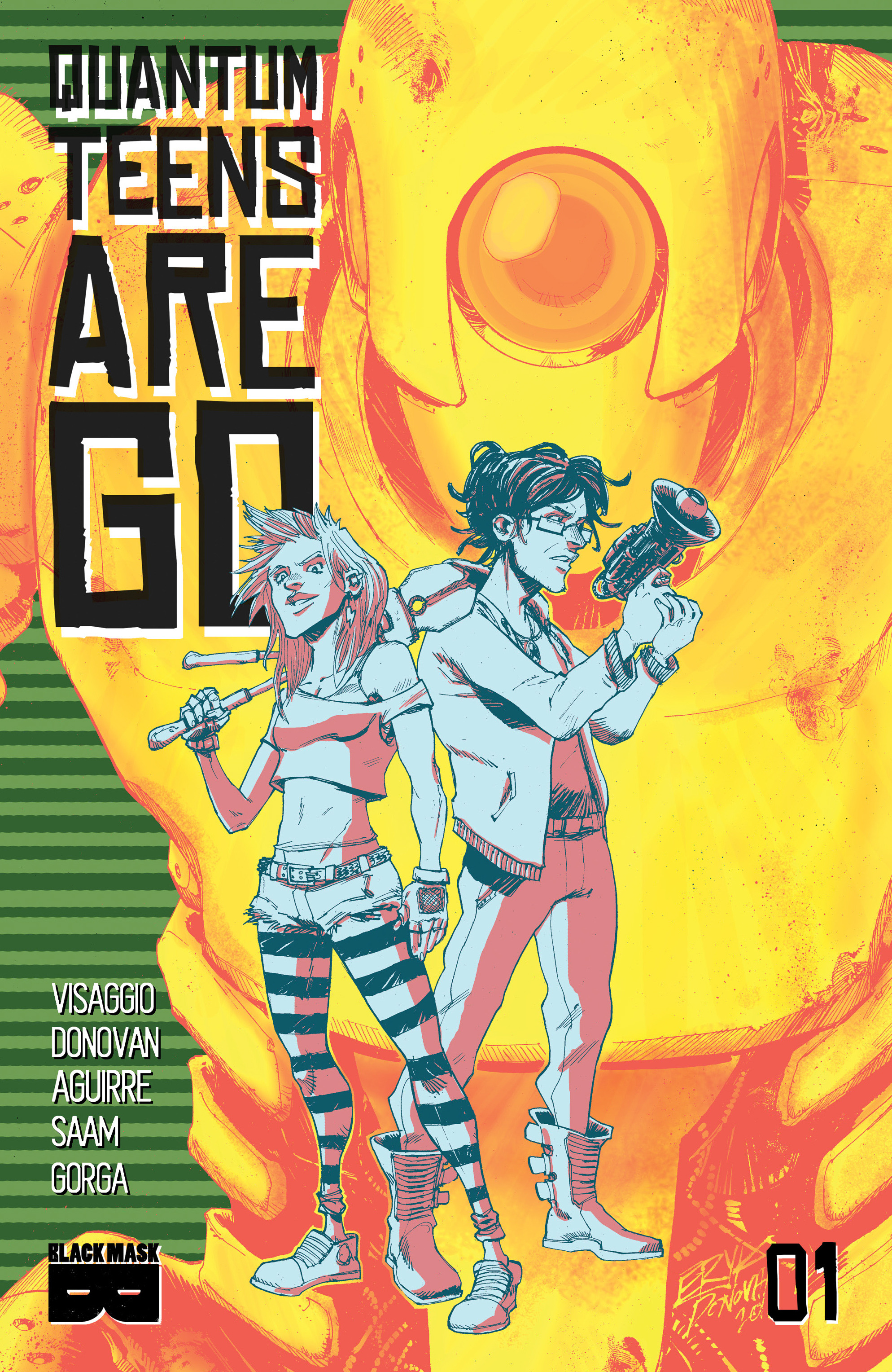 Read online Quantum Teens Are Go comic -  Issue #1 - 1