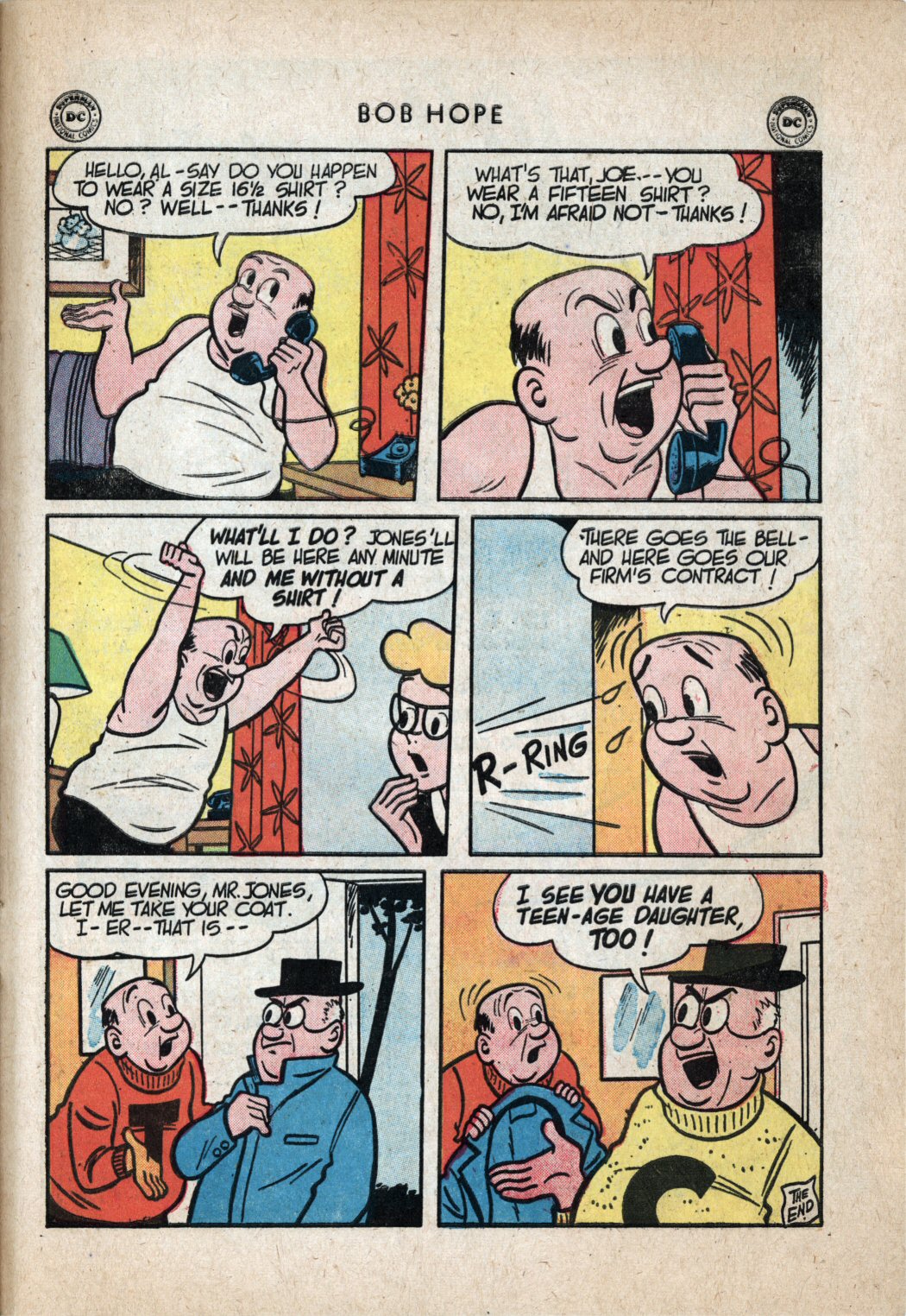 Read online The Adventures of Bob Hope comic -  Issue #43 - 32