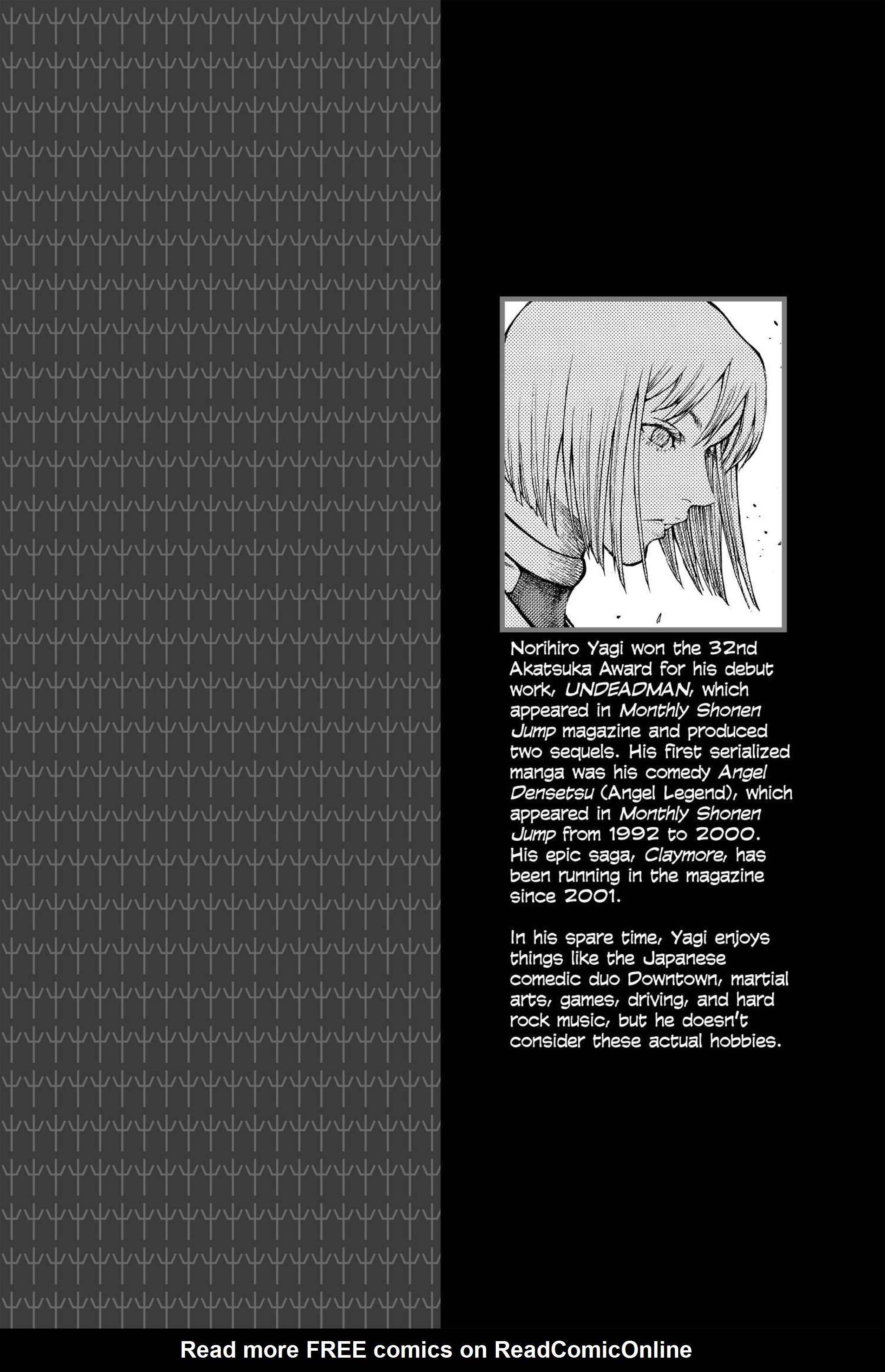 Read online Claymore comic -  Issue #8 - 2