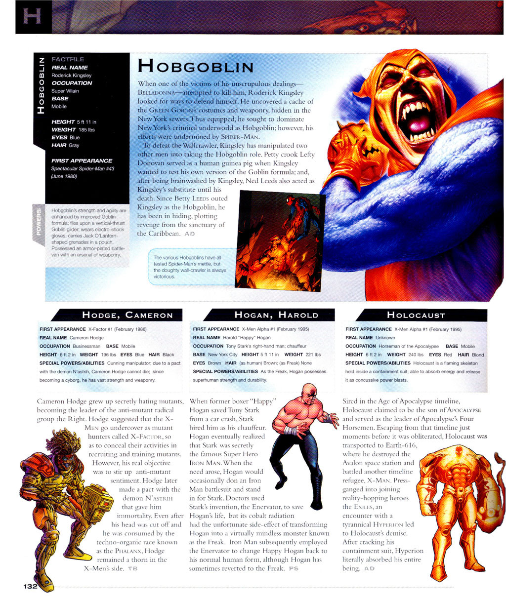 Read online The Marvel Encyclopedia comic -  Issue # TPB - 130