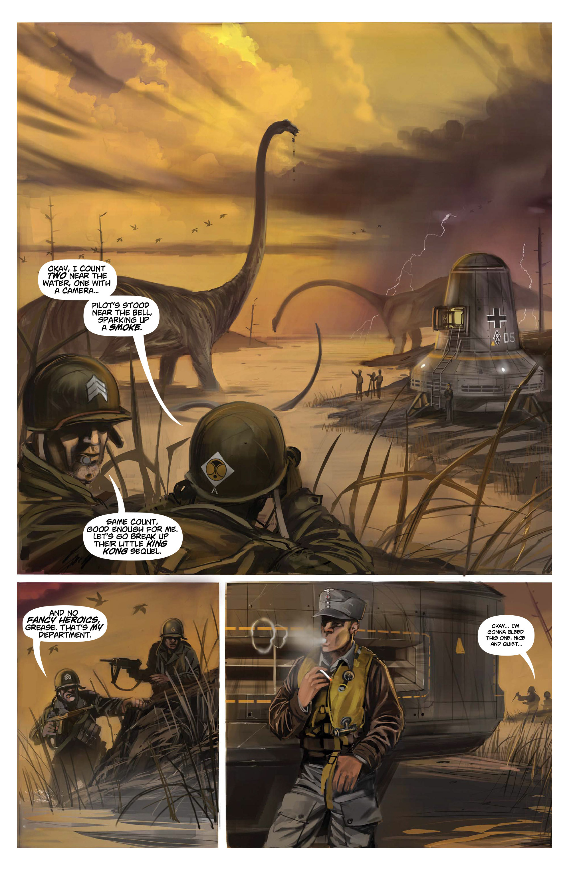 Read online Chronos Commandos: Dawn Patrol comic -  Issue #1 - 21