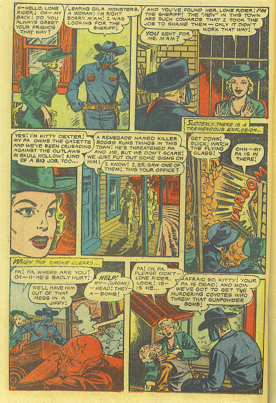 Read online The Lone Rider comic -  Issue #17 - 19