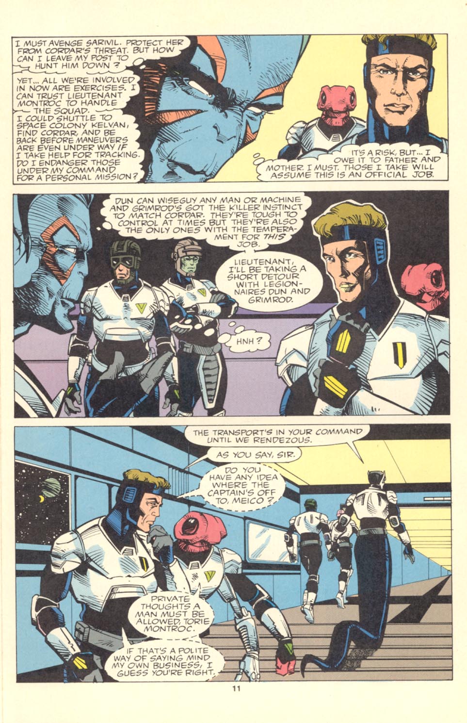 Read online Alien Legion comic -  Issue #14 - 13