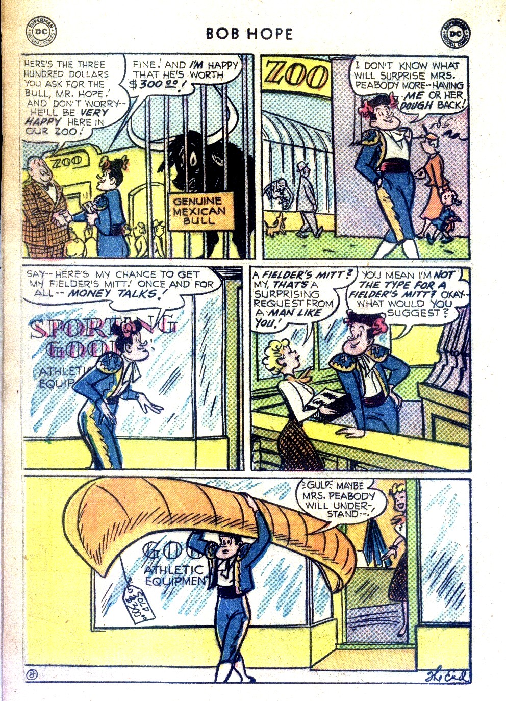 Read online The Adventures of Bob Hope comic -  Issue #32 - 28