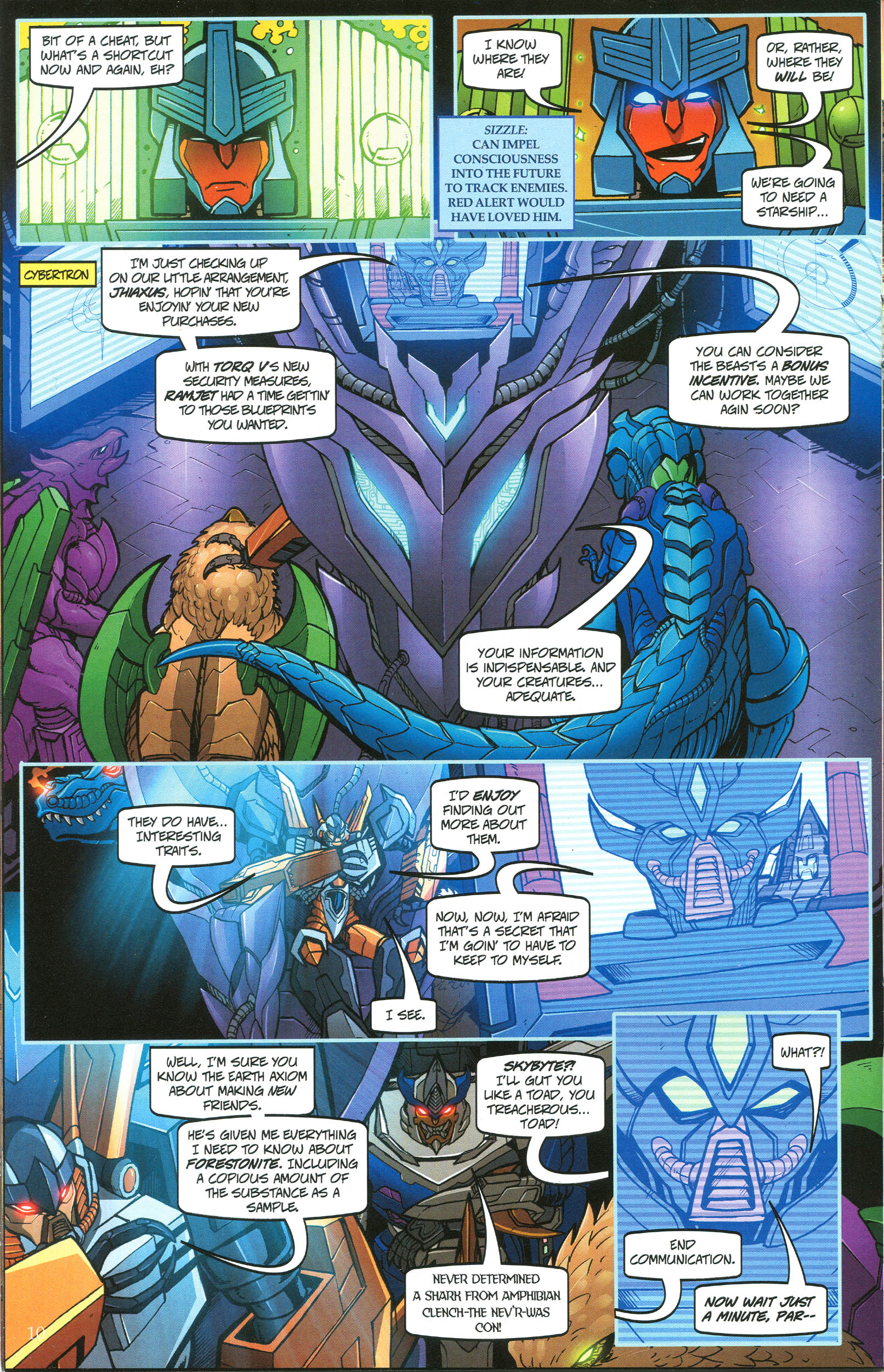 Read online Transformers: Collectors' Club comic -  Issue #44 - 10