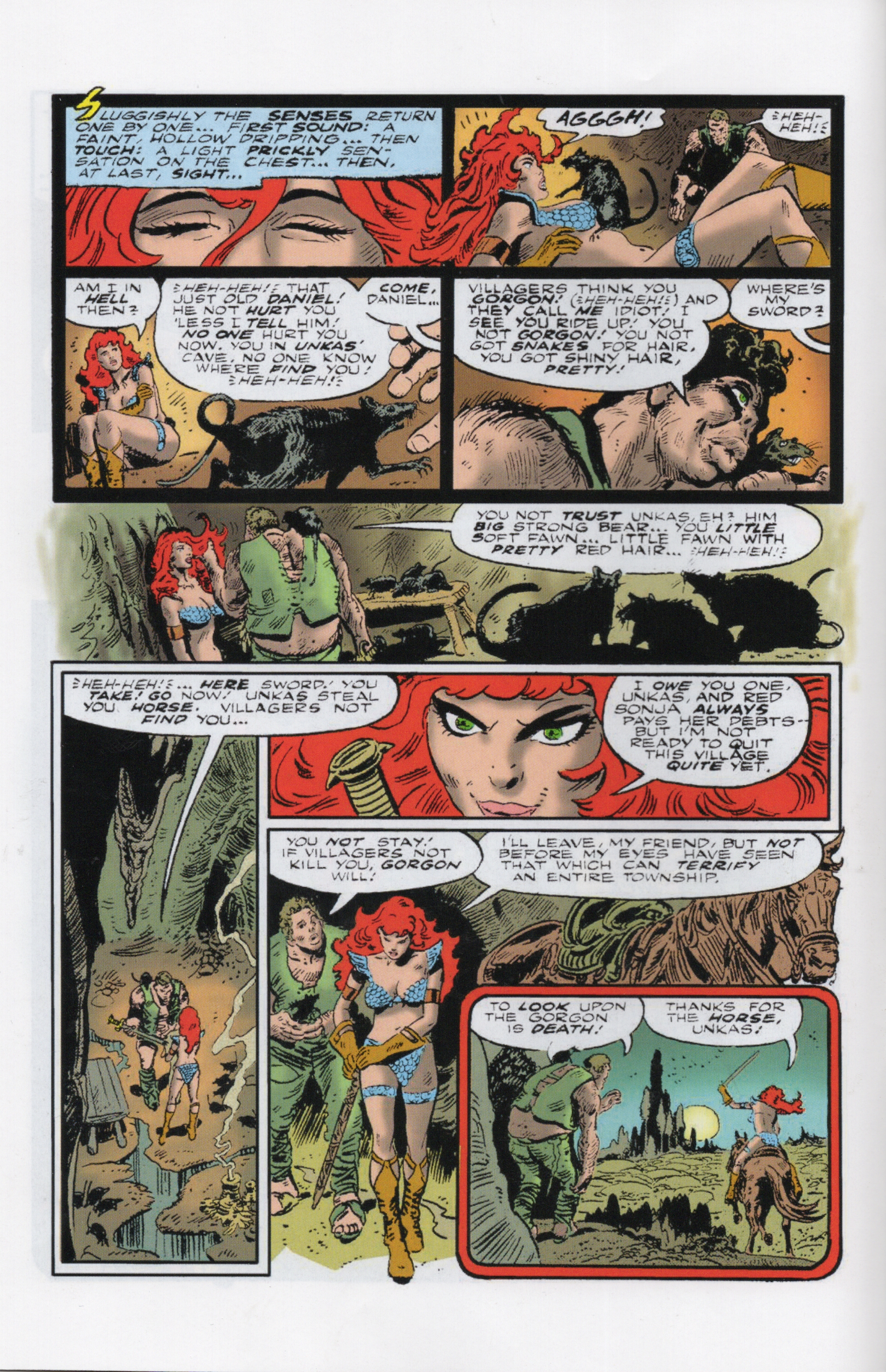 Read online Free Comic Book Day 2022 comic -  Issue # Dynamite Red Sonja - 10