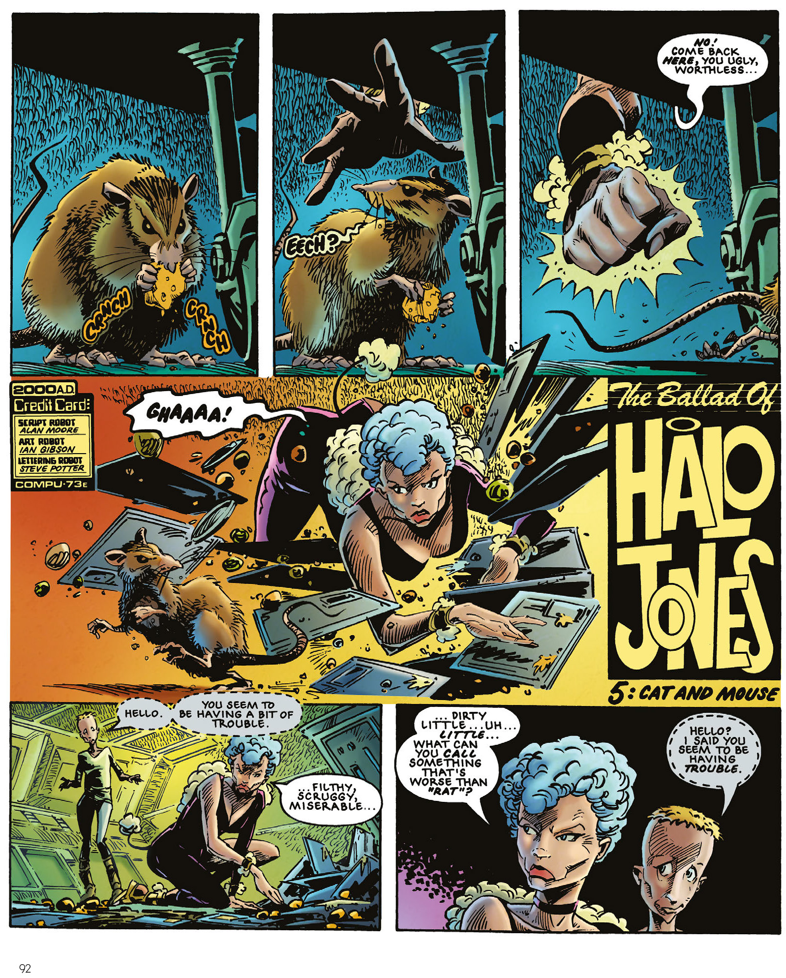 Read online The Ballad of Halo Jones: Full Colour Omnibus Edition comic -  Issue # TPB (Part 1) - 94