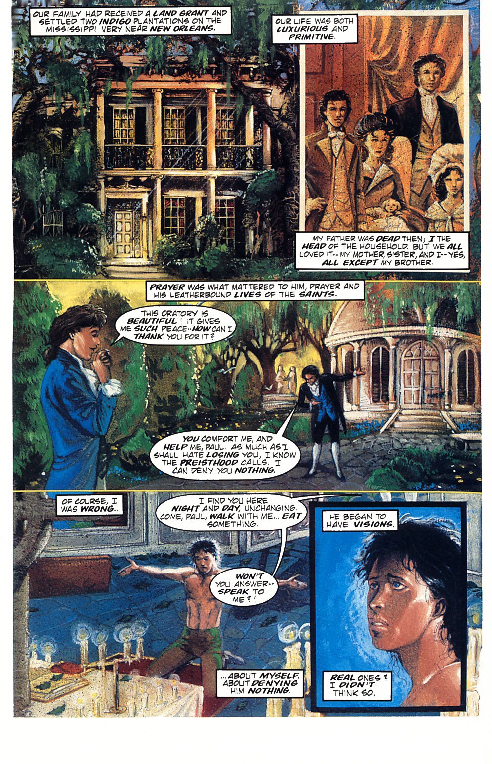 Read online Anne Rice's Interview with the Vampire comic -  Issue #1 - 8