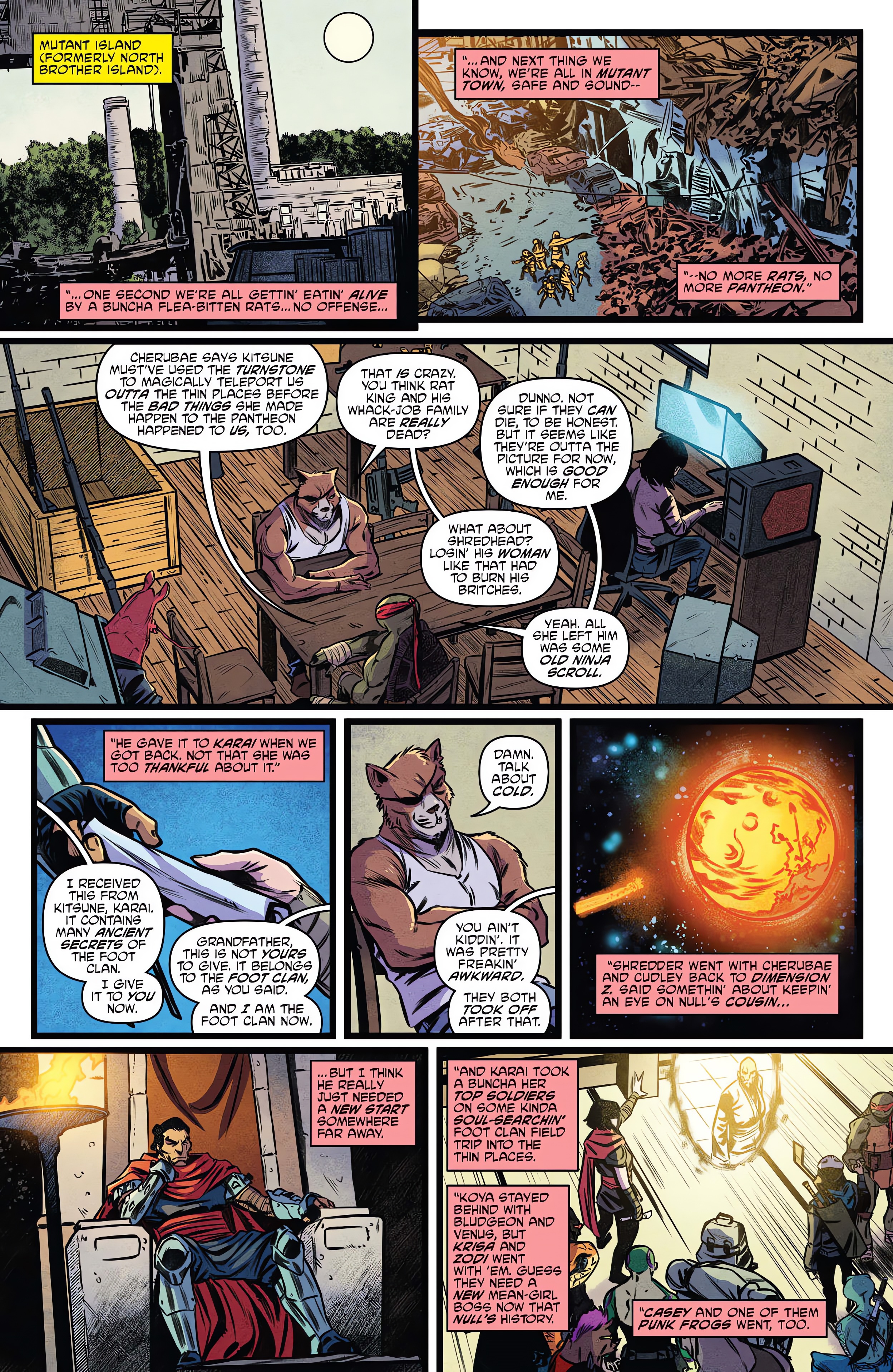 Read online Teenage Mutant Ninja Turtles: The Armageddon Game comic -  Issue #8 - 28