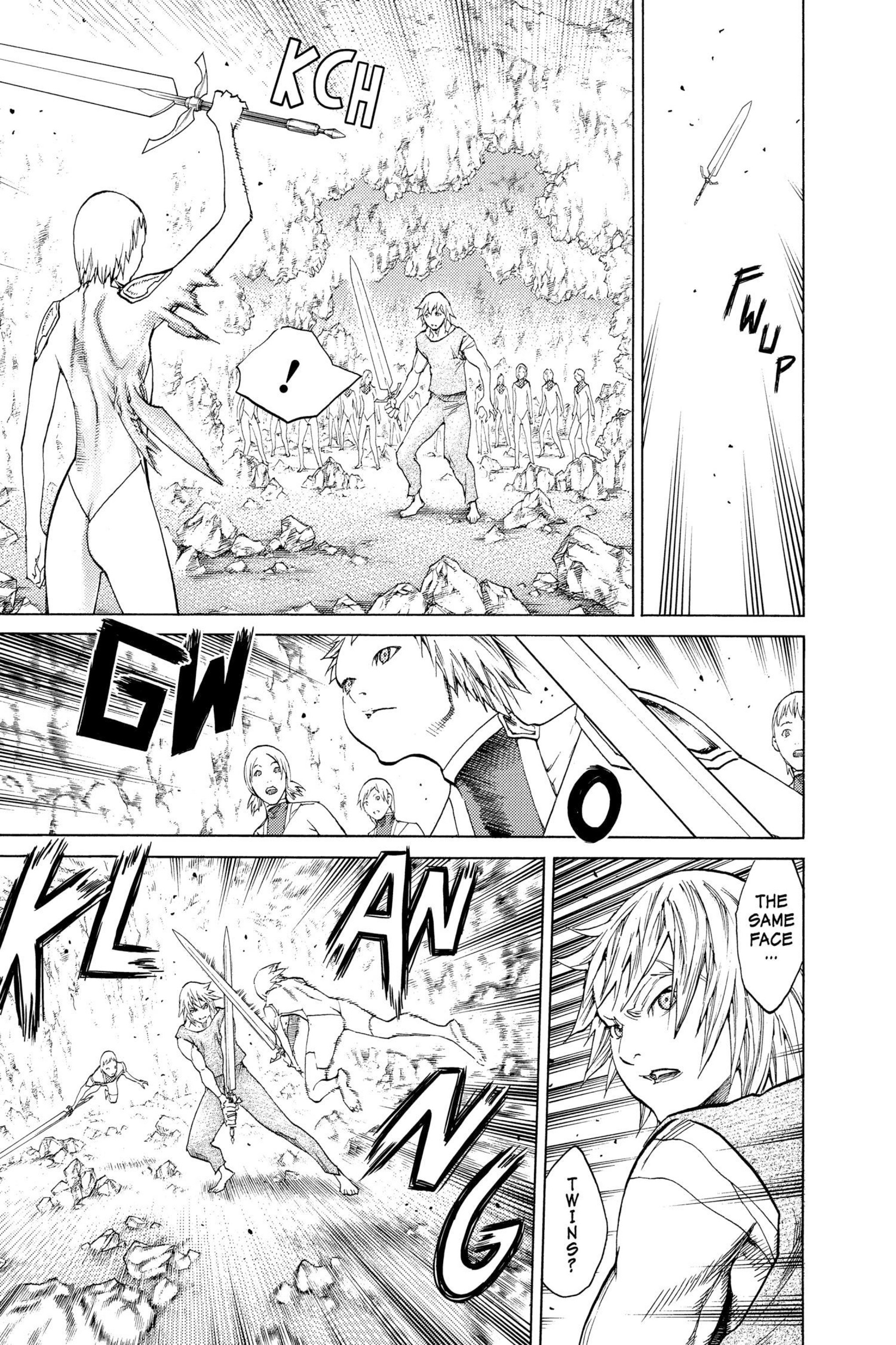 Read online Claymore comic -  Issue #21 - 38
