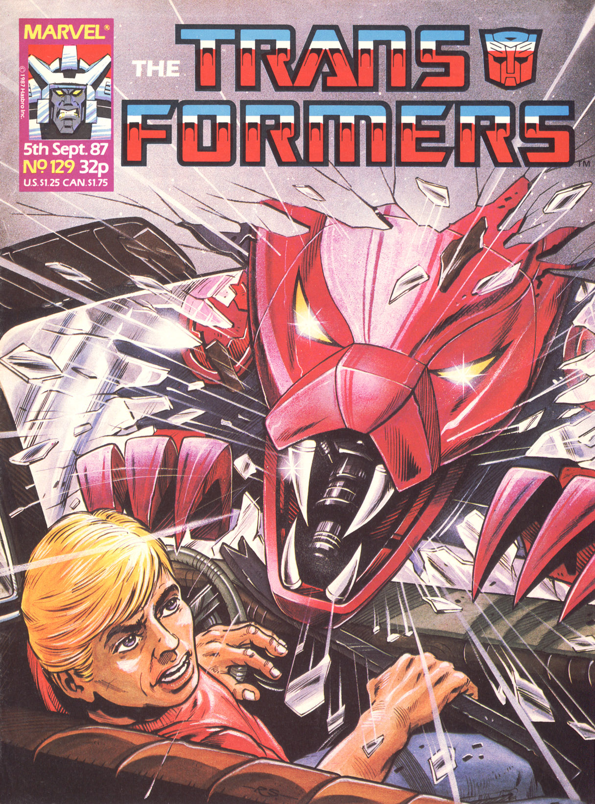 Read online The Transformers (UK) comic -  Issue #129 - 1