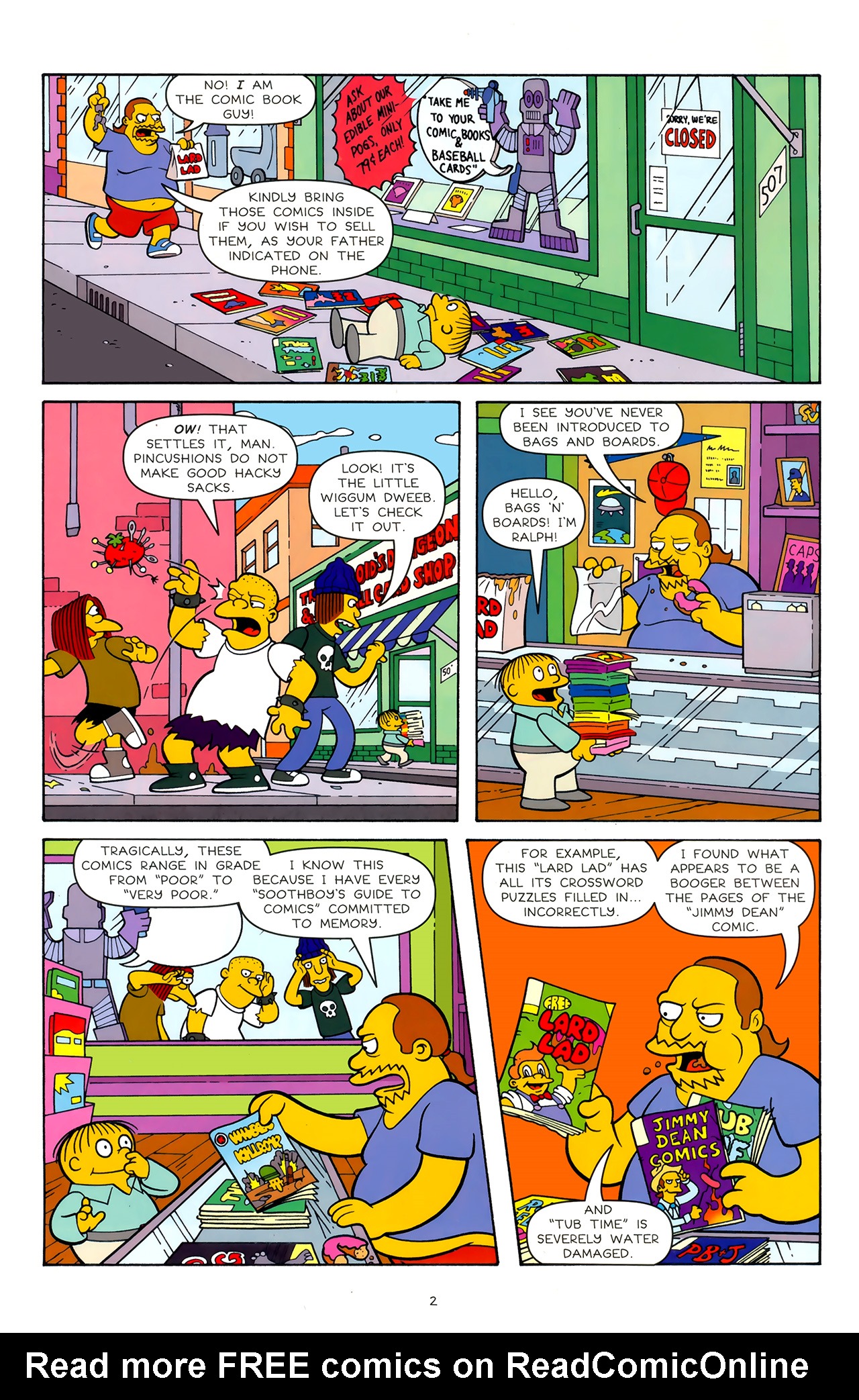 Read online Bongo Comics Free-For-All! comic -  Issue #2011 - 3