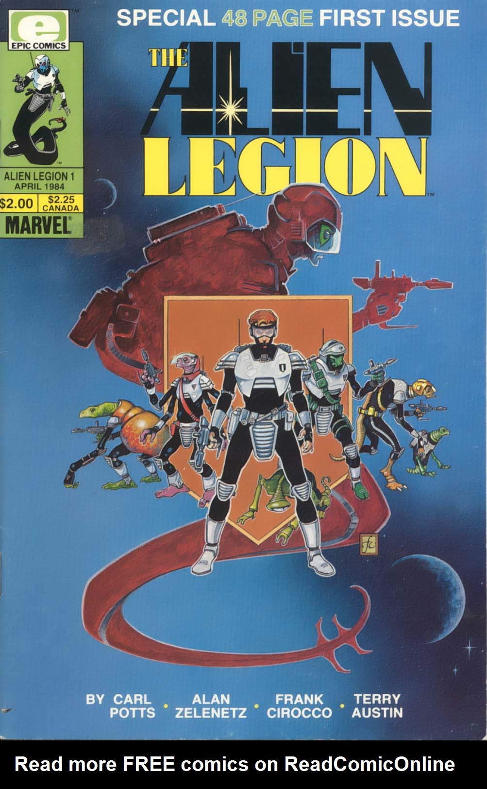 Read online Alien Legion comic -  Issue #1 - 1