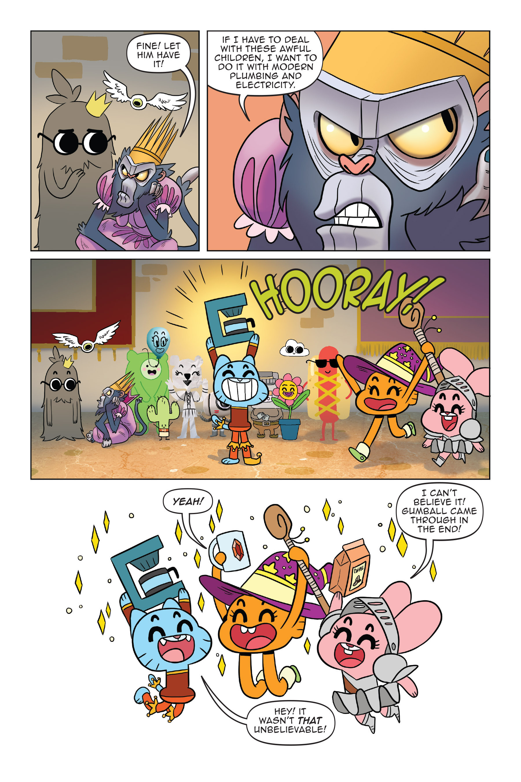 Read online The Amazing World of Gumball: Fairy Tale Trouble comic -  Issue # Full - 131