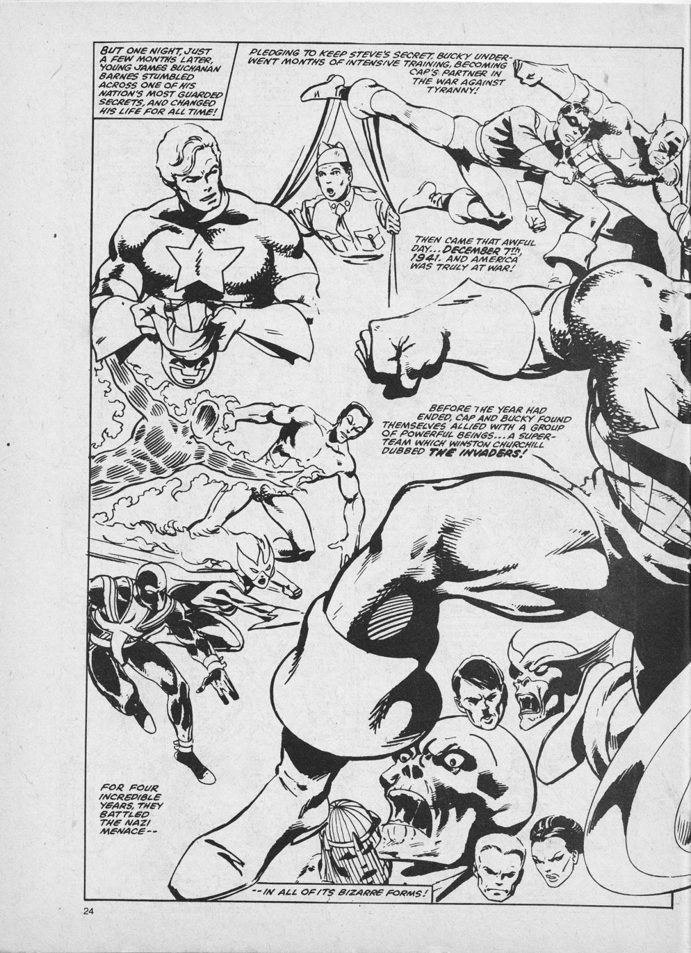 Read online Captain America Summer Special comic -  Issue # Full - 22